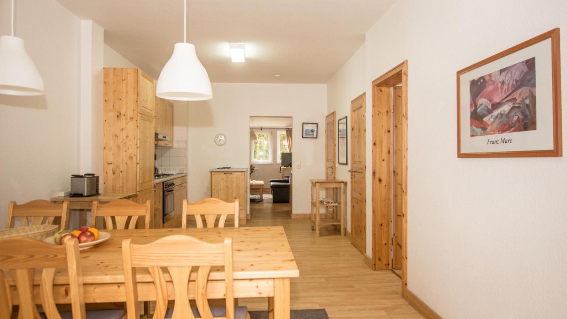 Ferienwohnung Forsthaus am Brocken, 80 qm, 3 Schlafzimmer F6