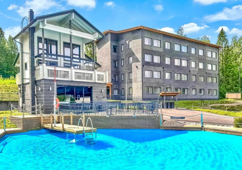 Kivilinna Apartments Vuokatti - Liinavaatteet,pyyhkeet ja loppusiivous sisältyvät hintaan