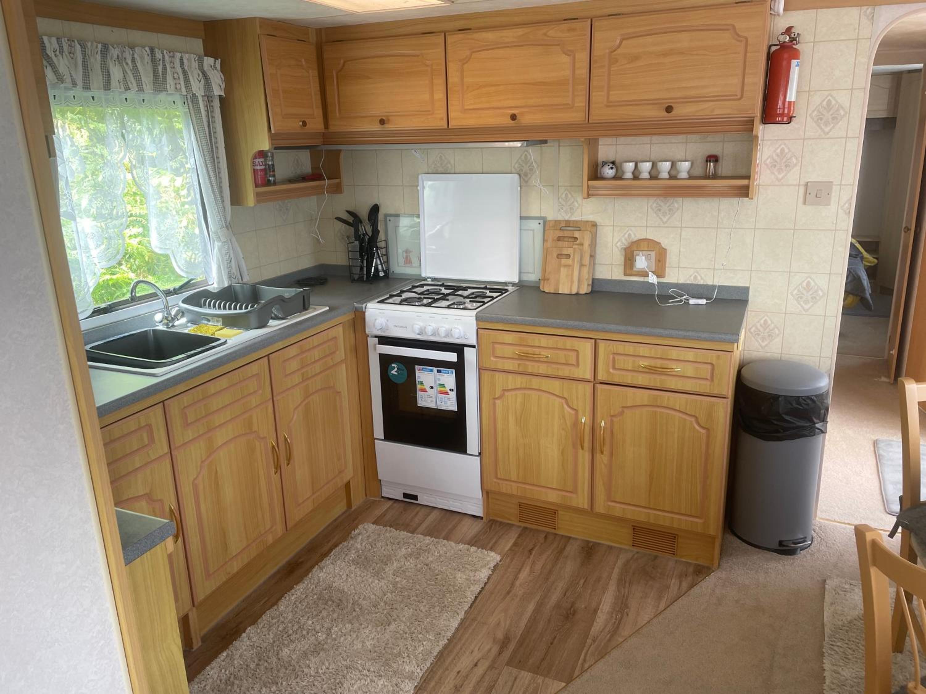 Hilltop Hideaway 2 Bed Caravan with Panoramic Town Scenery in Aberystwyth Holiday Village view 5