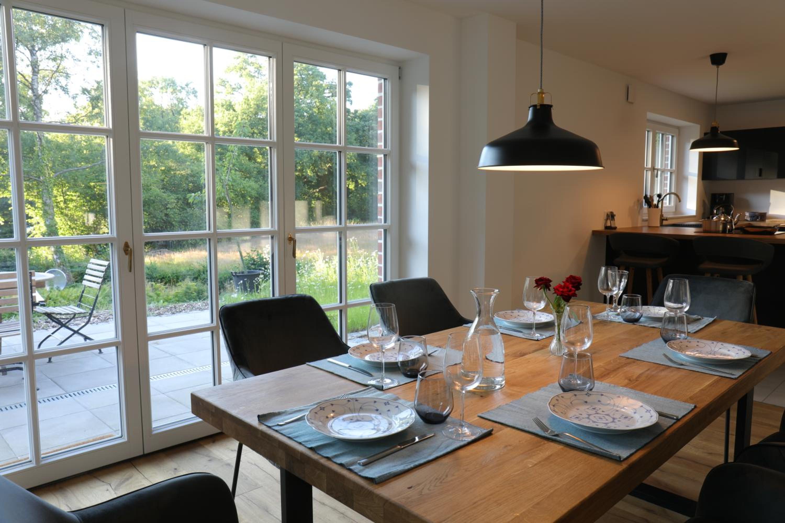 Reetdachhaus in der Bremer Schweiz