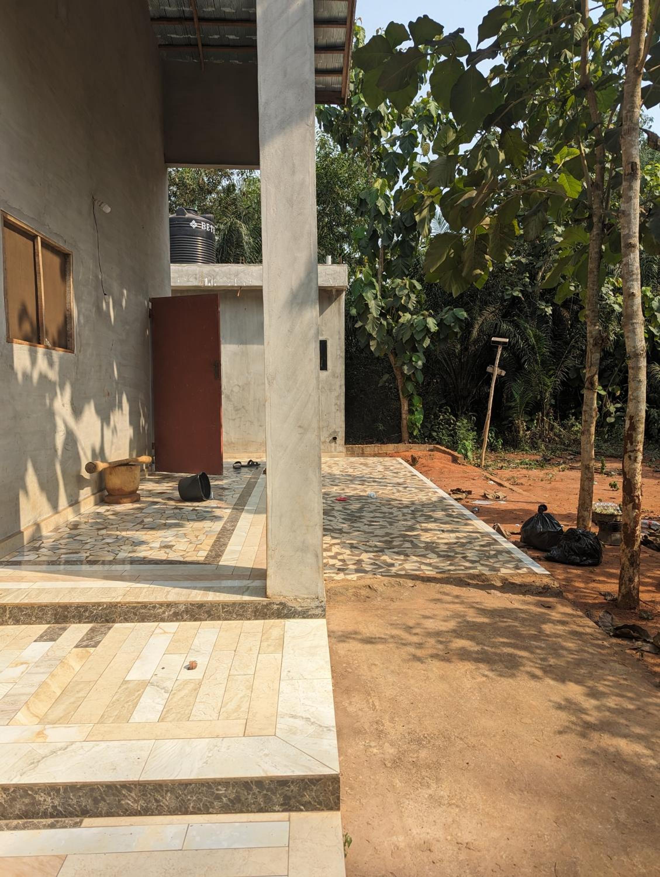 Small Farm Cottage at ZE Plaque, Wawata Cotonou, BENIN