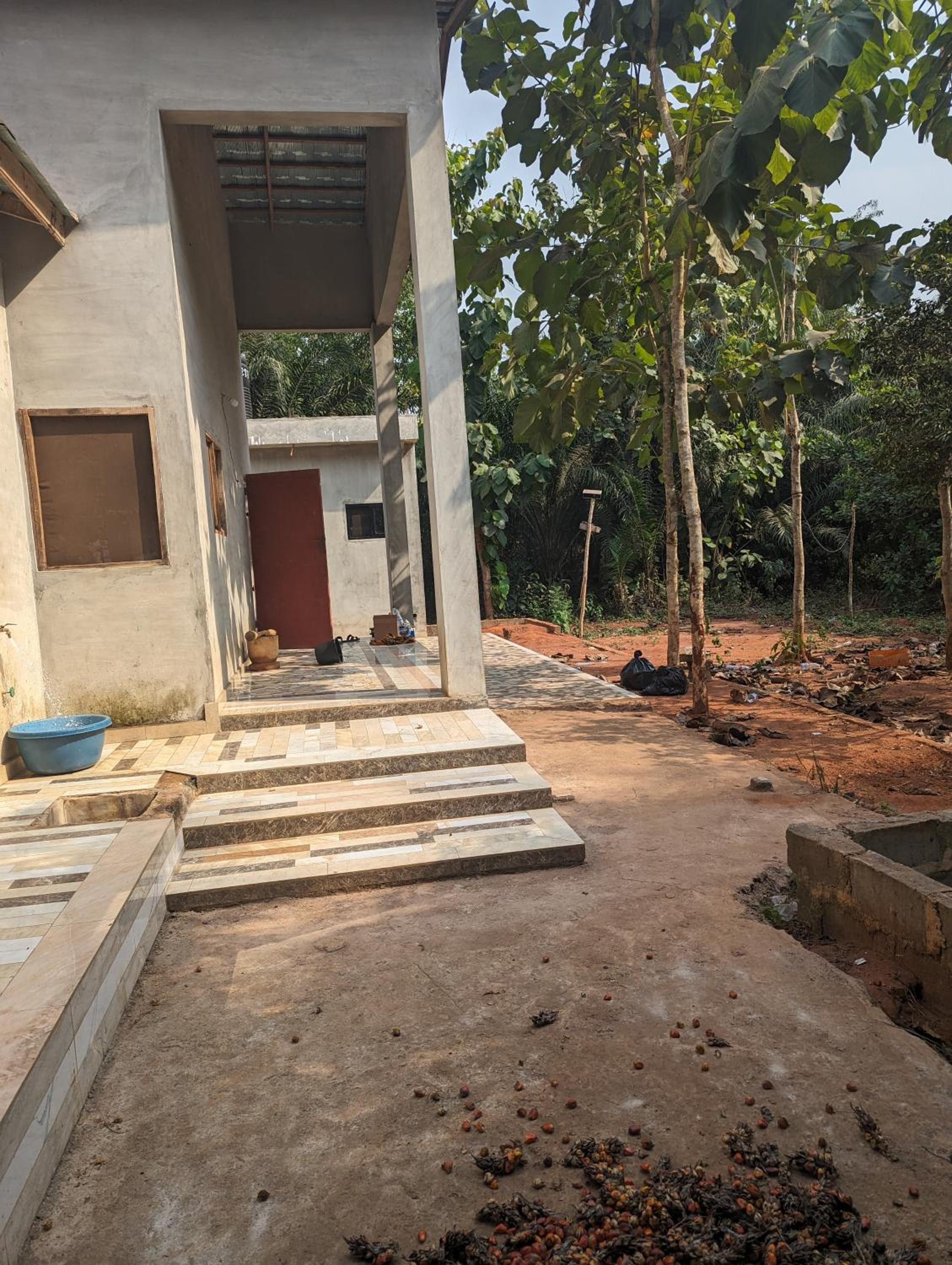 Small Farm Cottage at ZE Plaque, Wawata Cotonou, BENIN