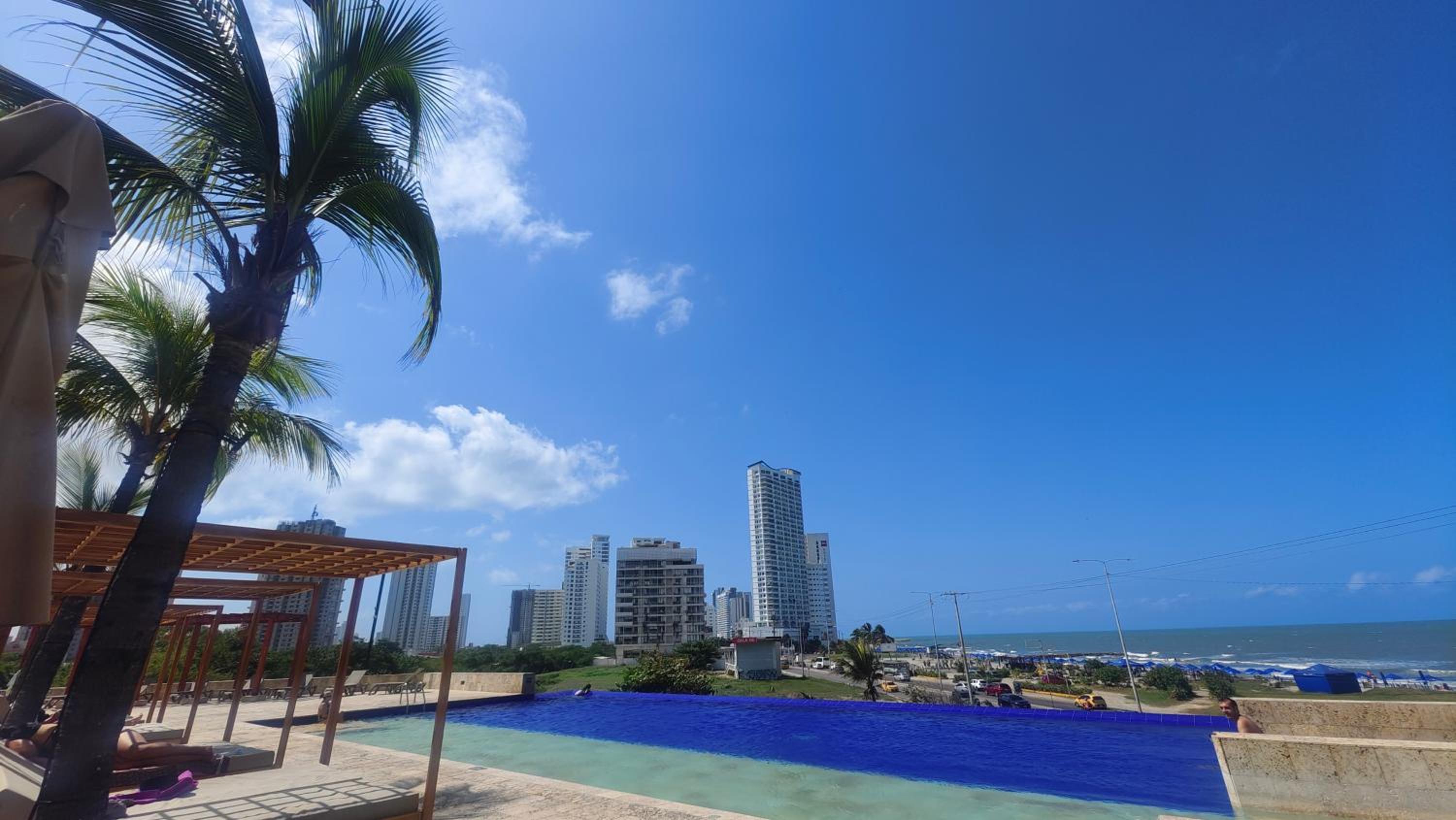 Apartamento con vista al mar.