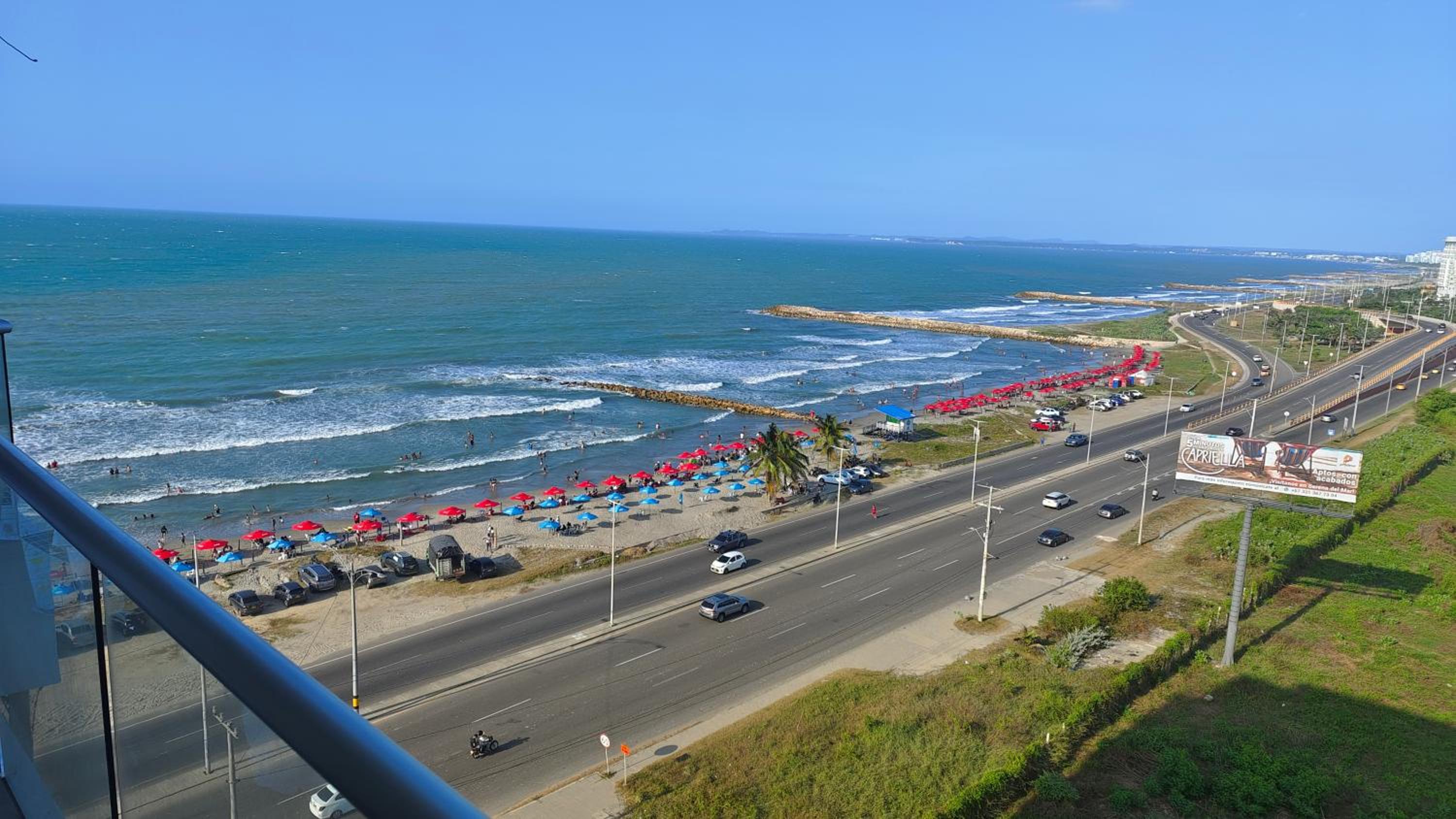 Apartamento con vista al mar.