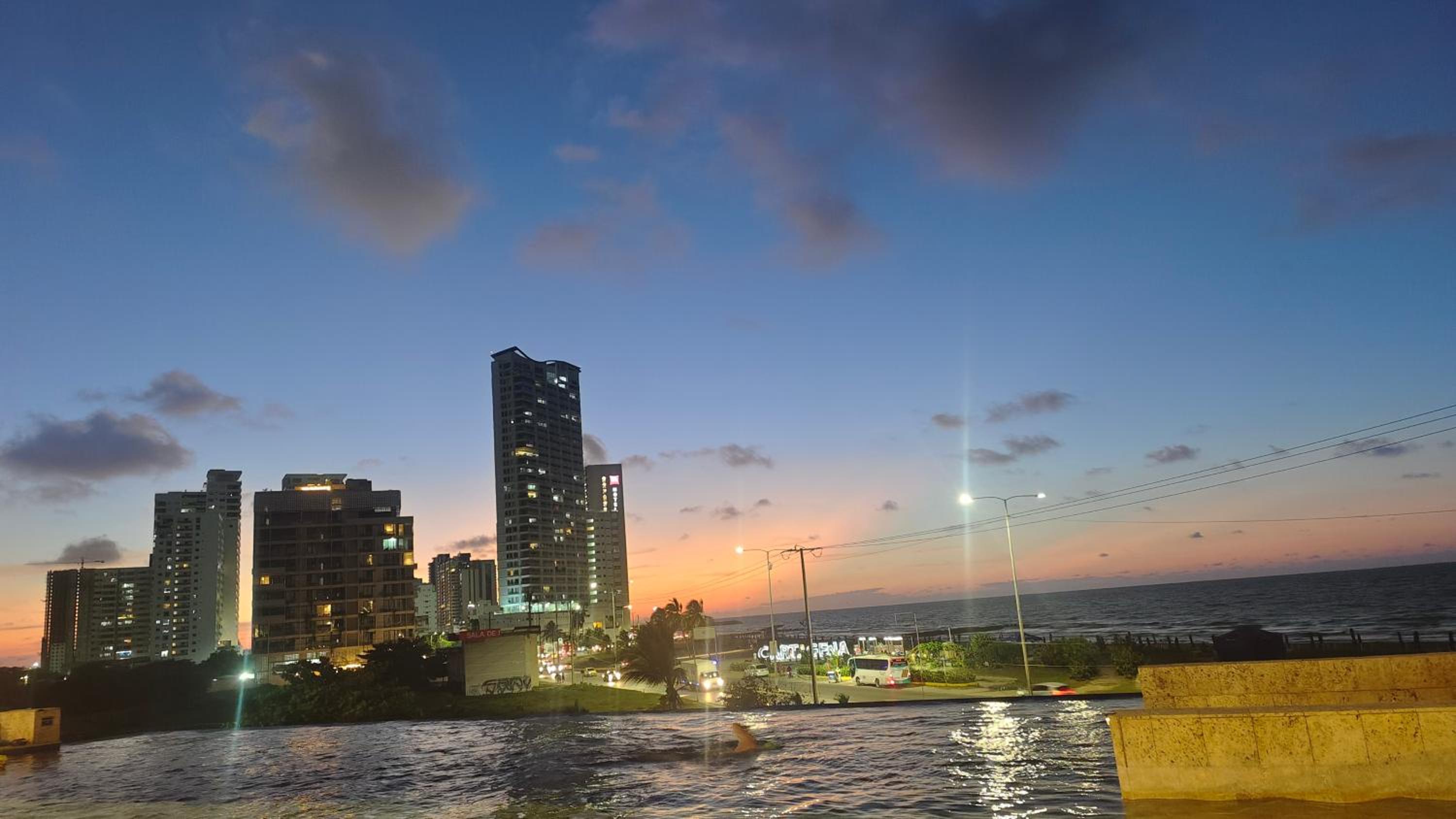 Apartamento con vista al mar.