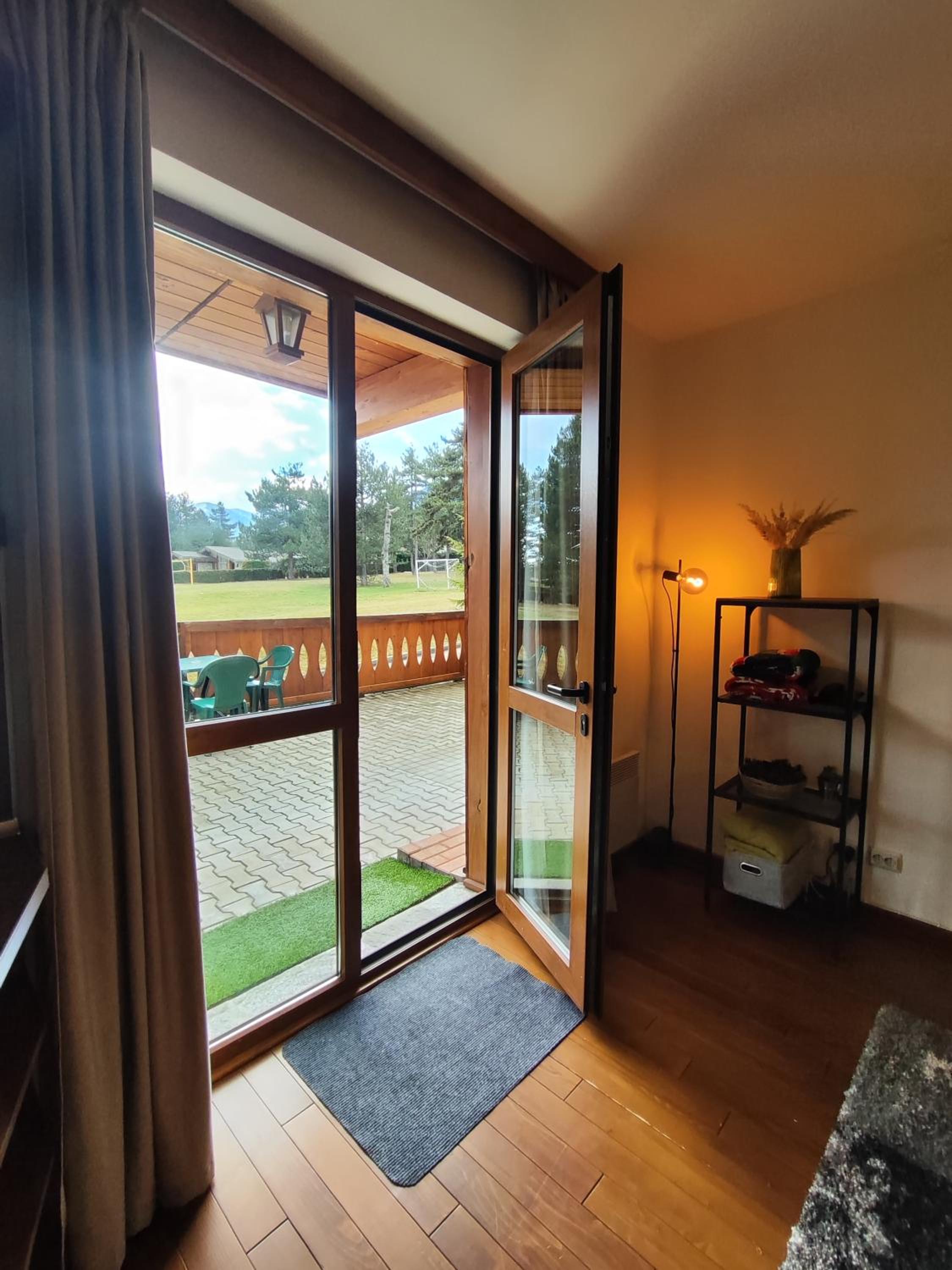 Stylish wooden apartment with terrace in Pirin Golf Hotel&Spa Complex