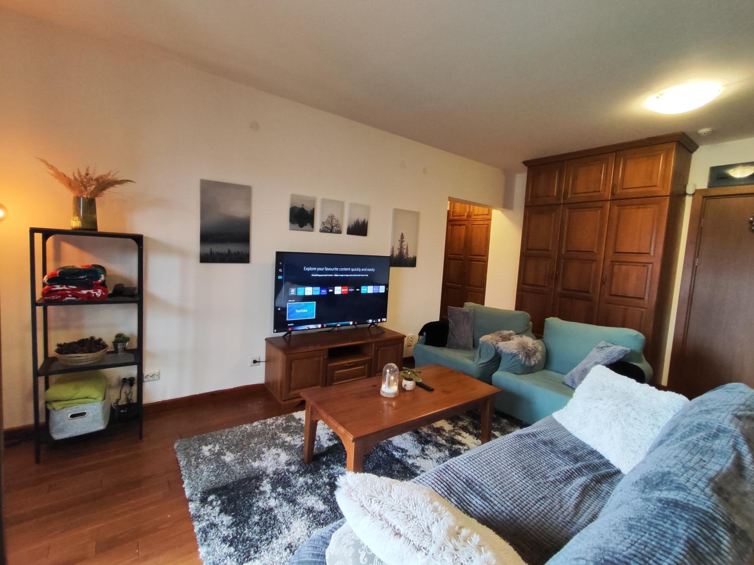 Stylish wooden apartment with terrace in Pirin Golf Hotel&Spa Complex