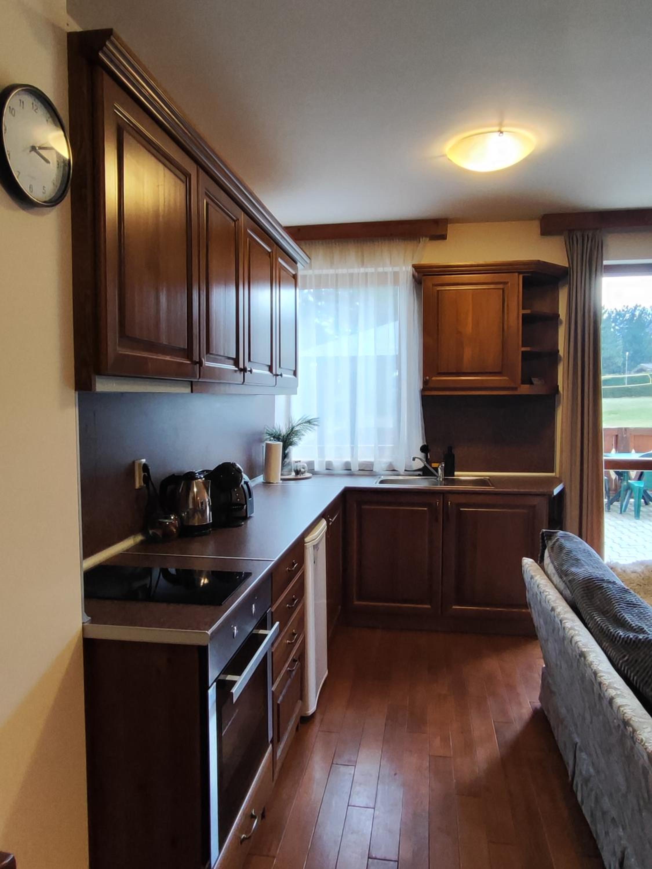 Stylish wooden apartment with terrace in Pirin Golf Hotel&Spa Complex