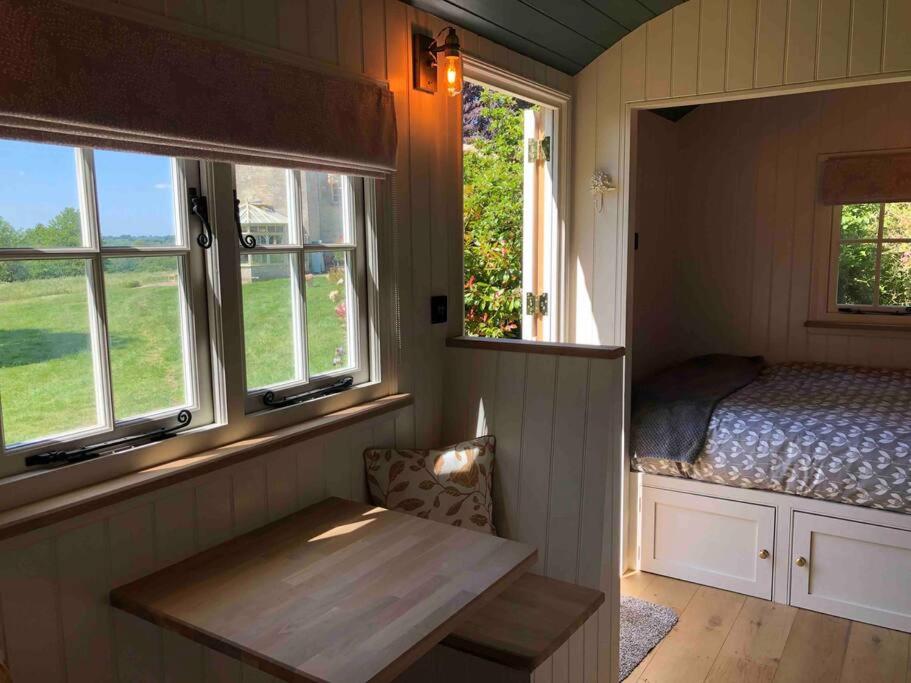 The Old Vicarage Shepherd's Hut view 3