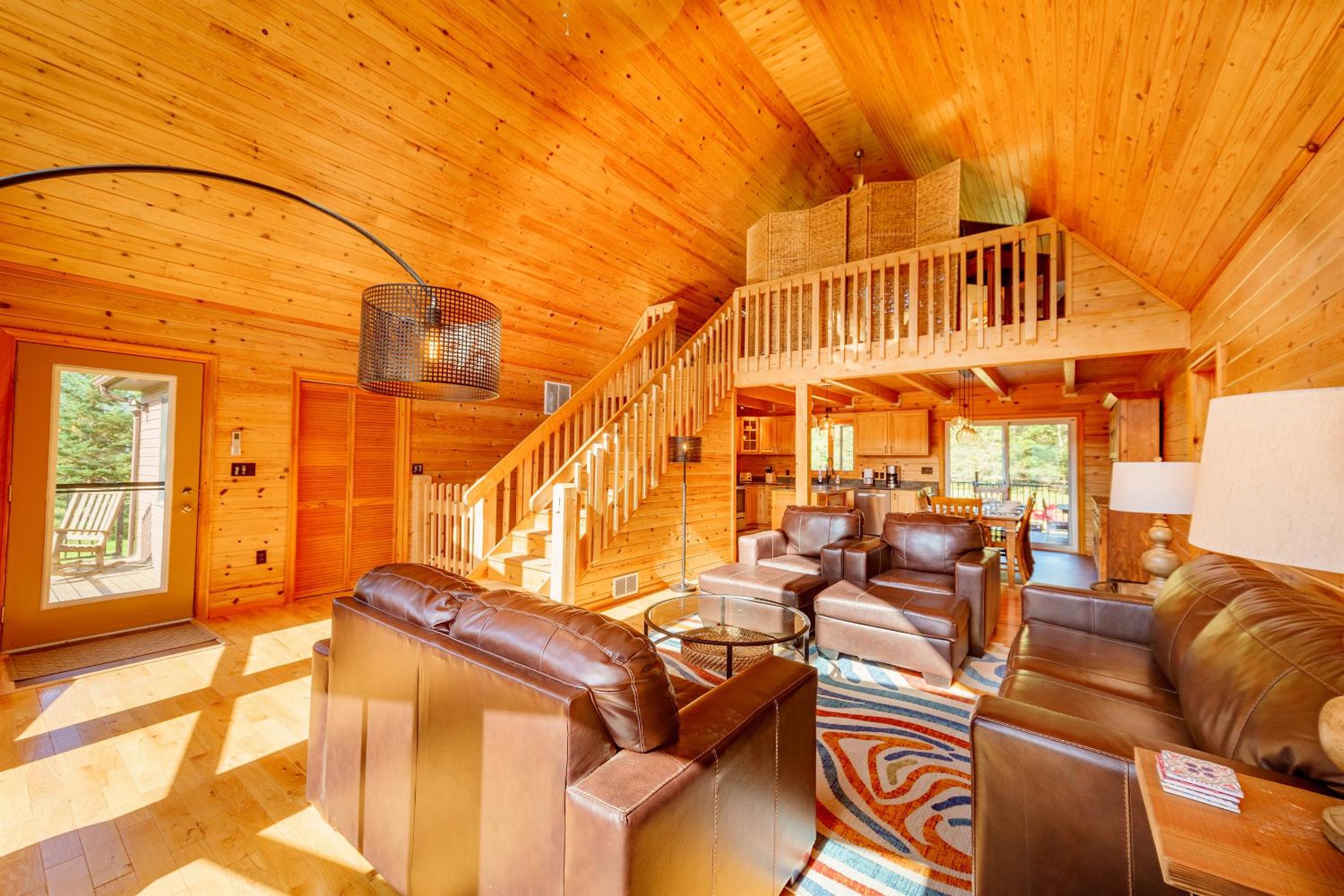 Adirondack Alpine Cabin with Hot Tub, Near Whiteface, Lake Placid, Game Rm, Fenced Yard, Views view 4