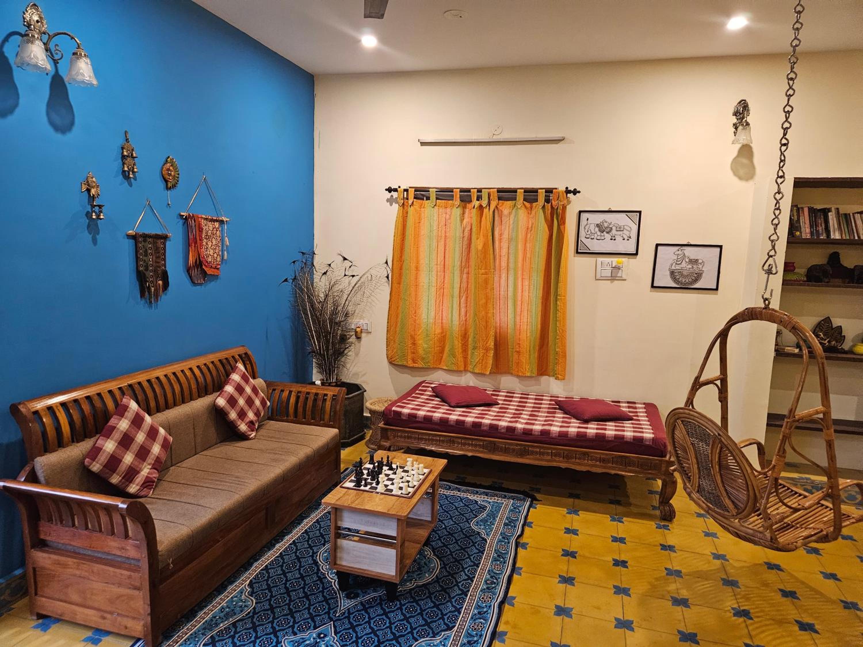 A Chettinad 3bhk AC Villa in Coimbatore on the way to Adiyogi and nearer to Maruthamalai view 5