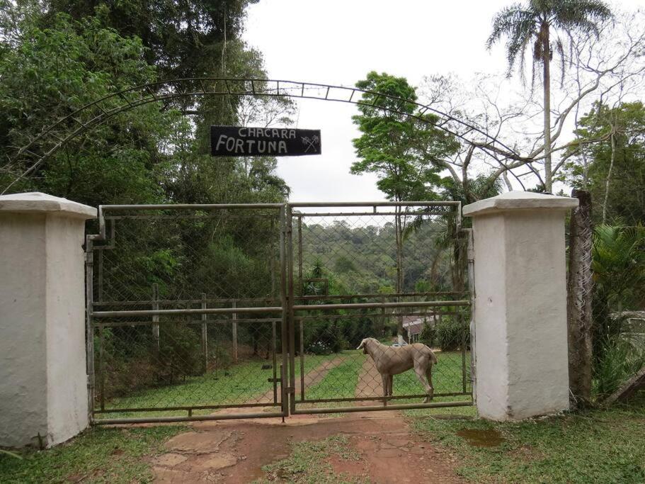 Linda chácara em Ibiuna com lago e piscina