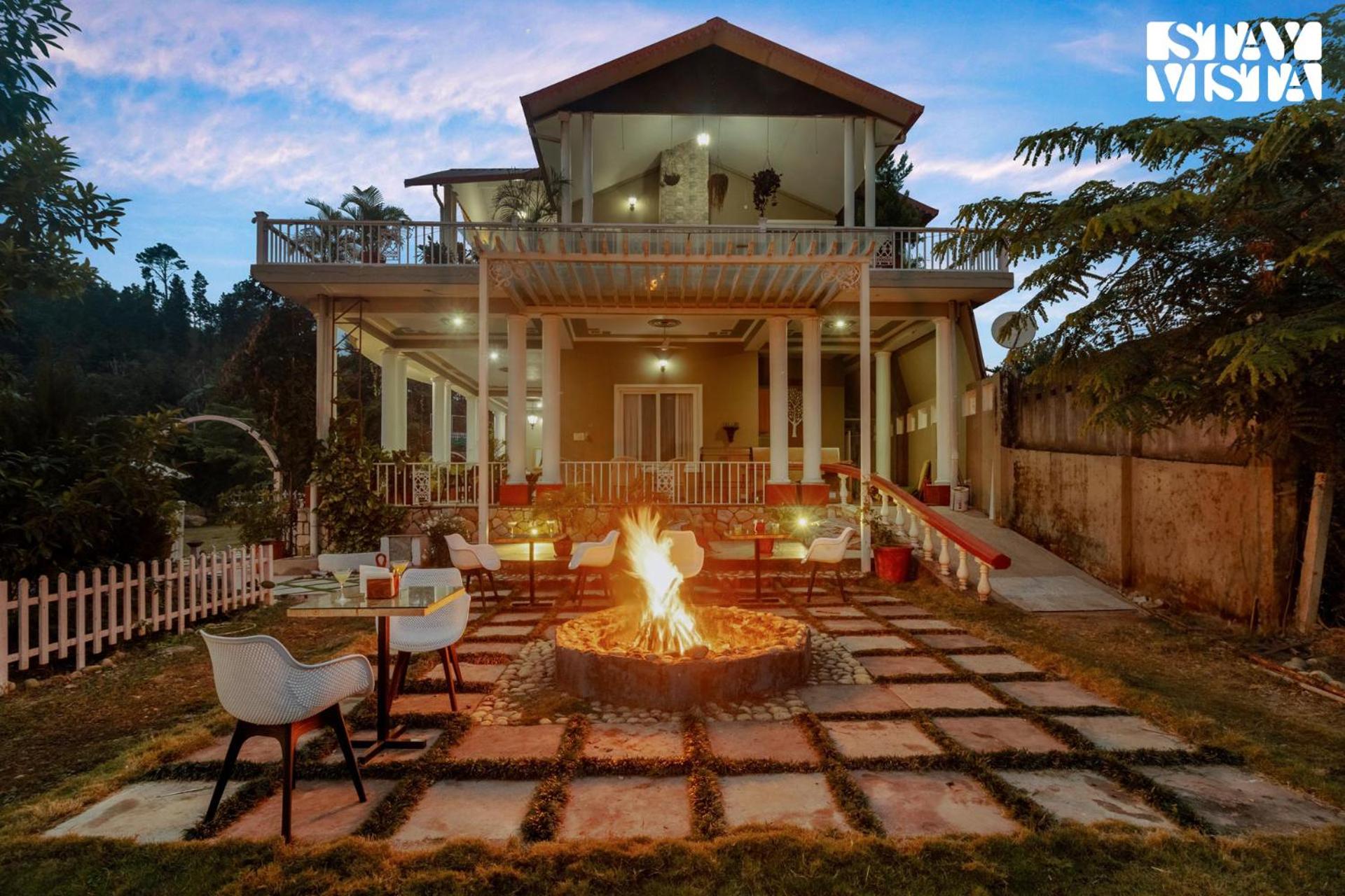 StayVista at SilverSpring Cottage with Valley View & Bonfire view 2