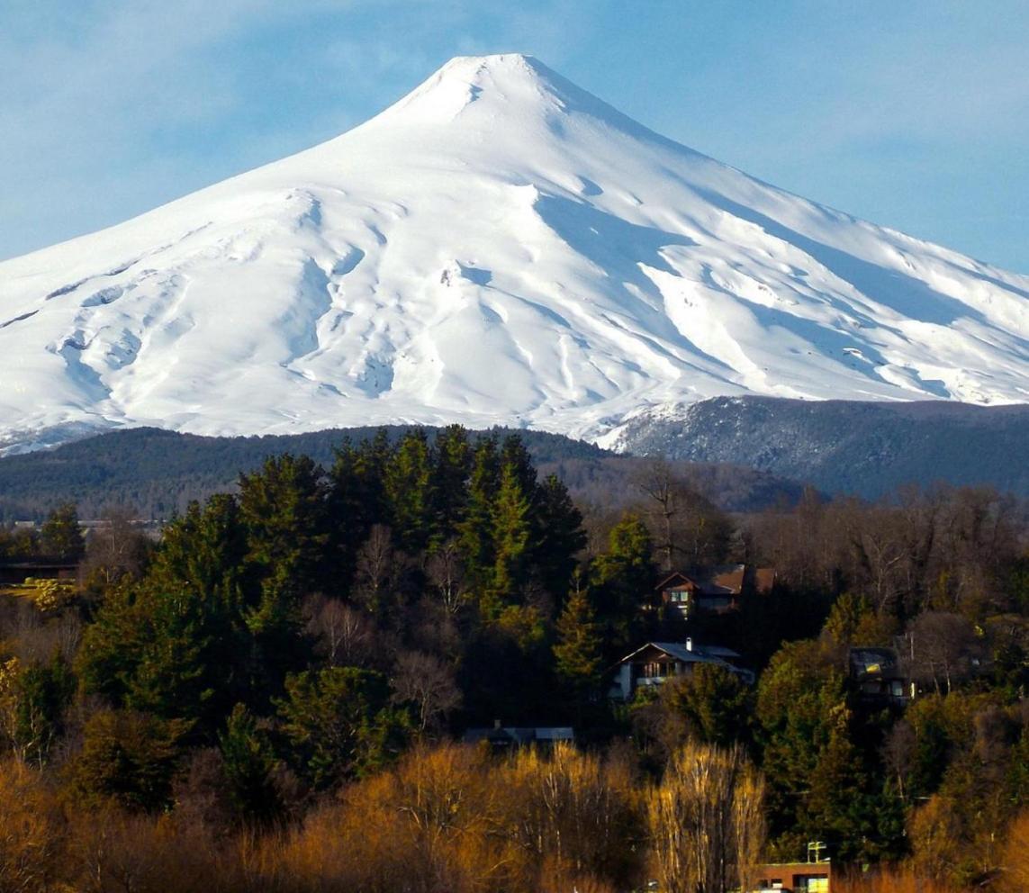 Casa vista al volcan