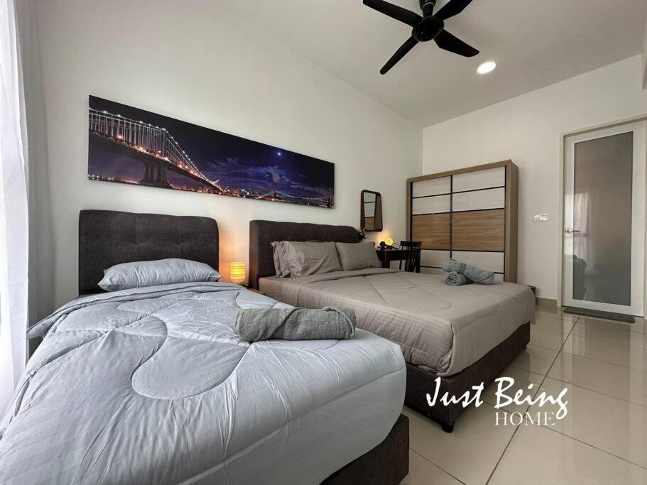 Just Being Home 5pax 2BR/2BA 2Queen/1Single
