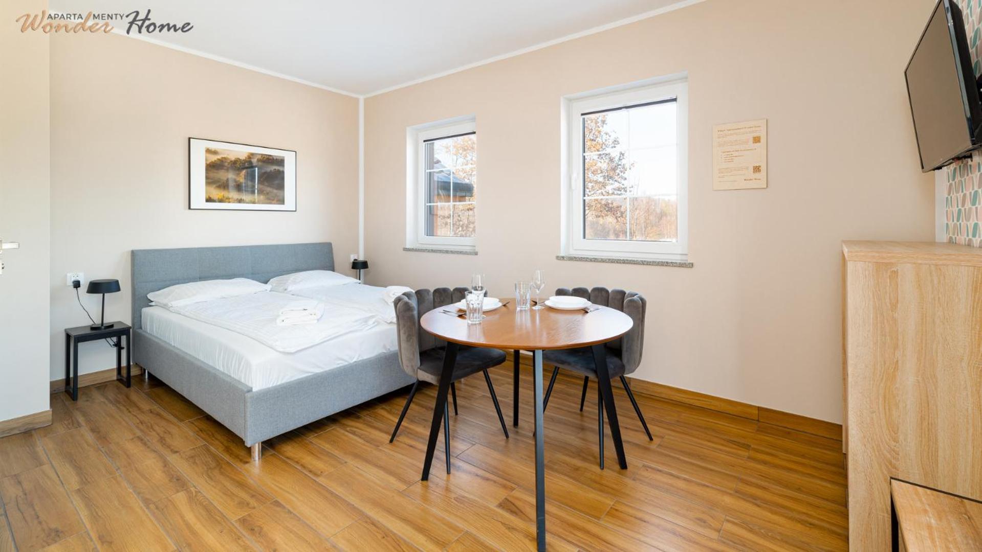 Wonder Home - Apartamenty Halo Karkonosze z ogrodem, sezonowym basenem, placem zabaw i widokiem na Śnieżkę - zlokalizowane blisko Karpacza