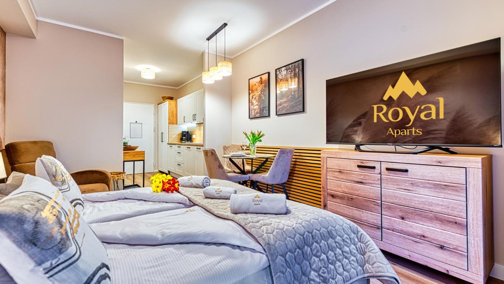 OSTOJA RESIDENCE VIP z sauną, strefą relaksu i pokojem zabaw by Royal Aparts
