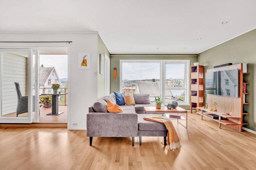 Moderne sentralt hjem