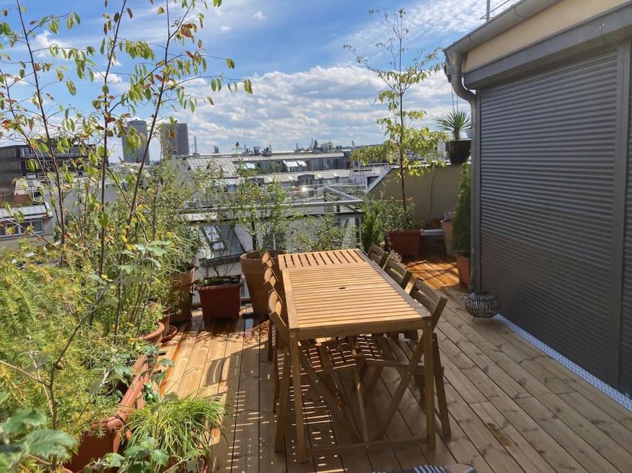 Central RoofTop Flat with fire place and terrace