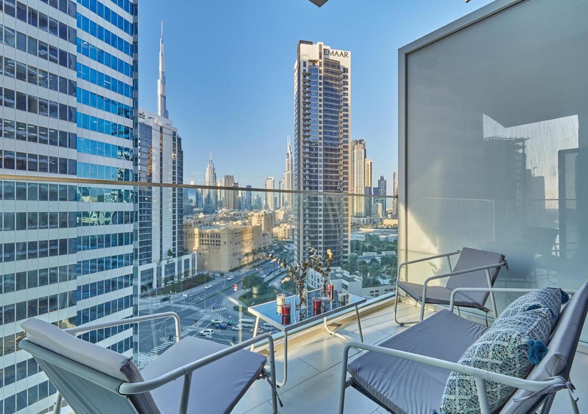 Luxury Studios with Burj Khalifa & Canal View in Downtown - Marquise Square Tower