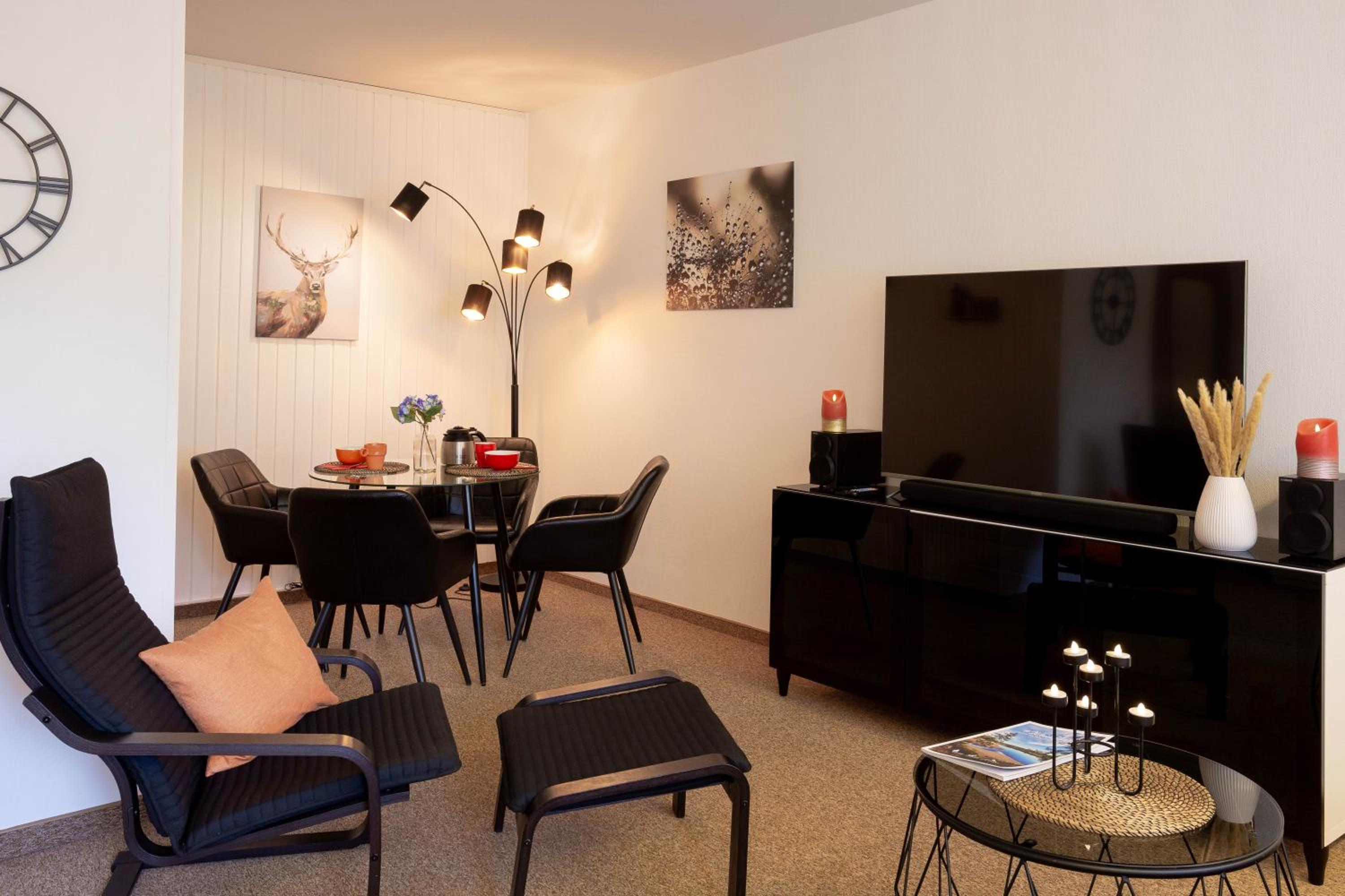 FeWo Harzer Wiesenblick, bis 2 Hunde willkommen, W-Lan, Sauna, DTV 4 Sterne, 3 Pfoten