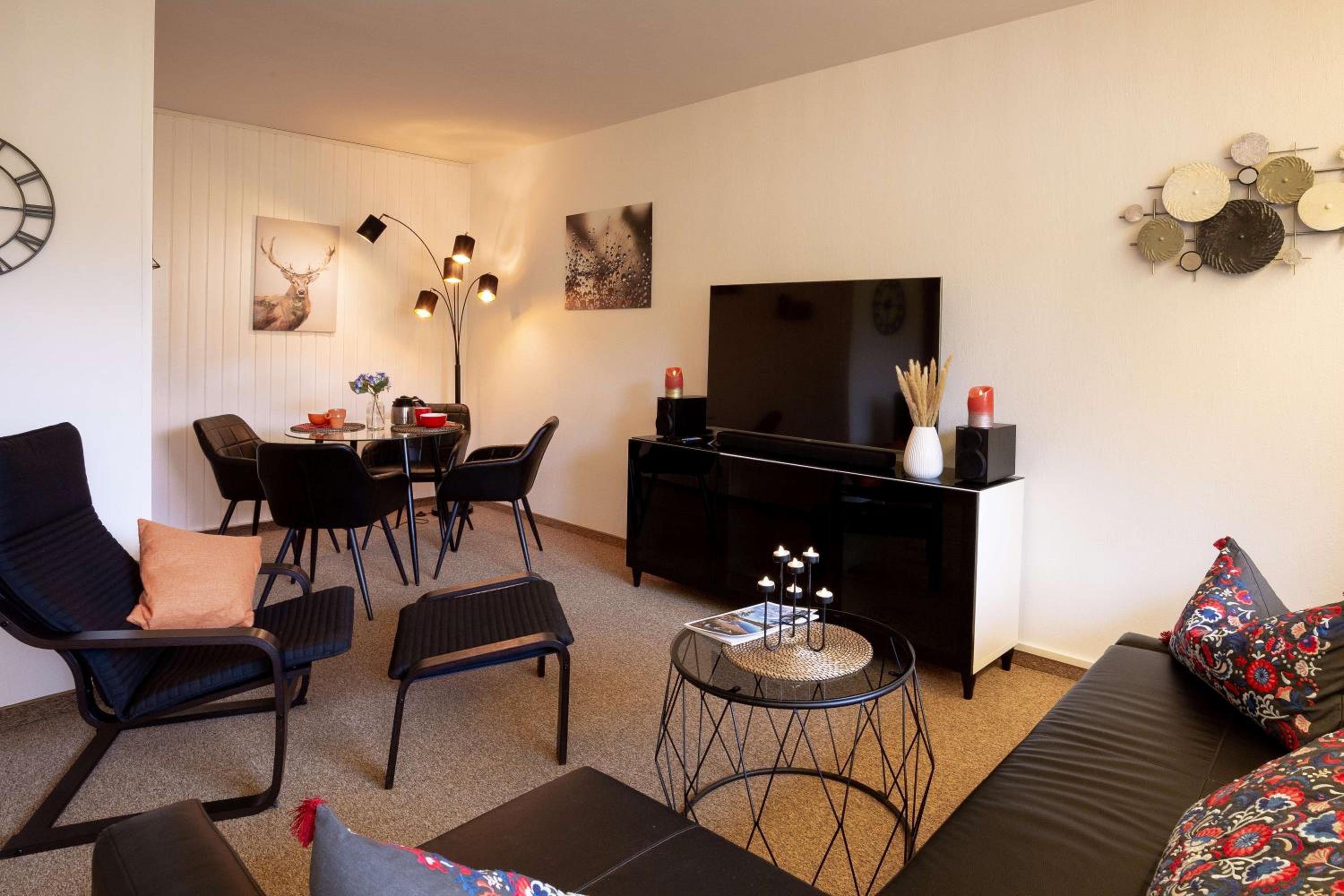 FeWo Harzer Wiesenblick, bis 2 Hunde willkommen, W-Lan, Sauna, DTV 4 Sterne, 3 Pfoten
