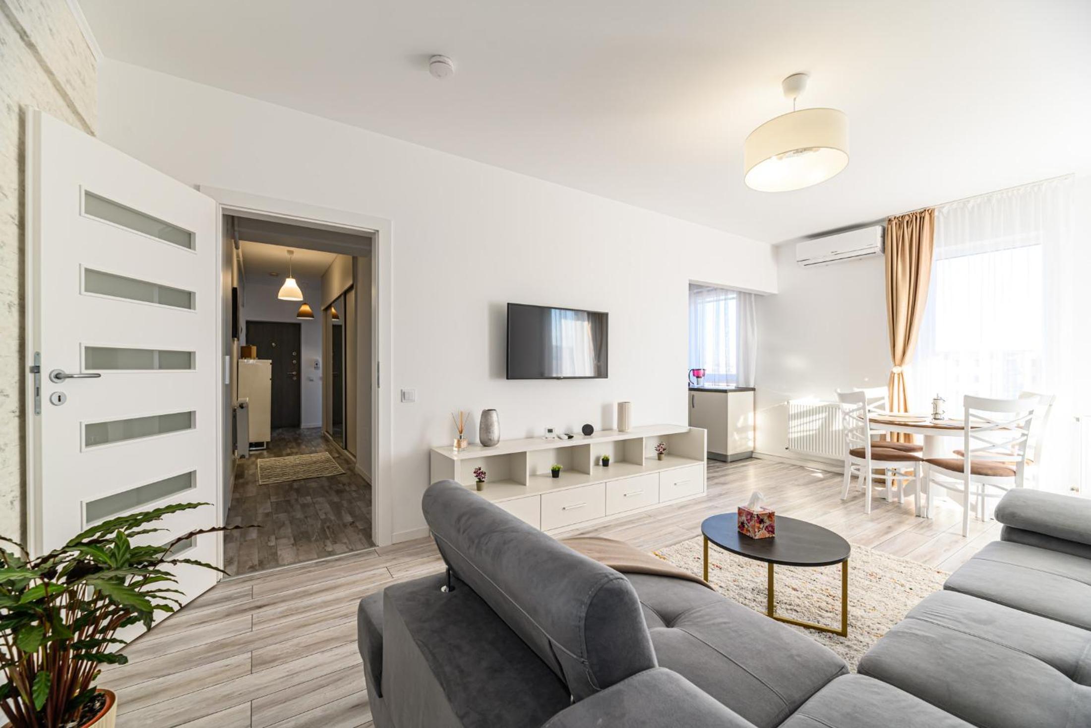 MaBu Apartment -2 camere spatios cu parcare subterana, Tractorul Brasov