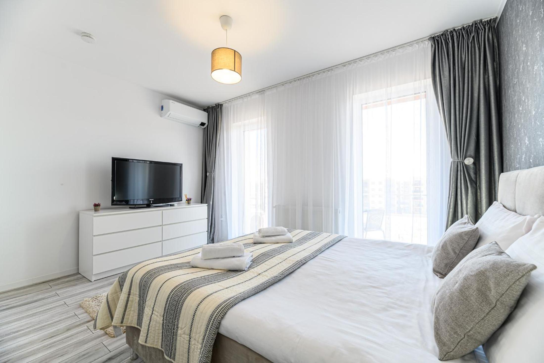 MaBu Apartment -2 camere spatios cu parcare subterana, Tractorul Brasov