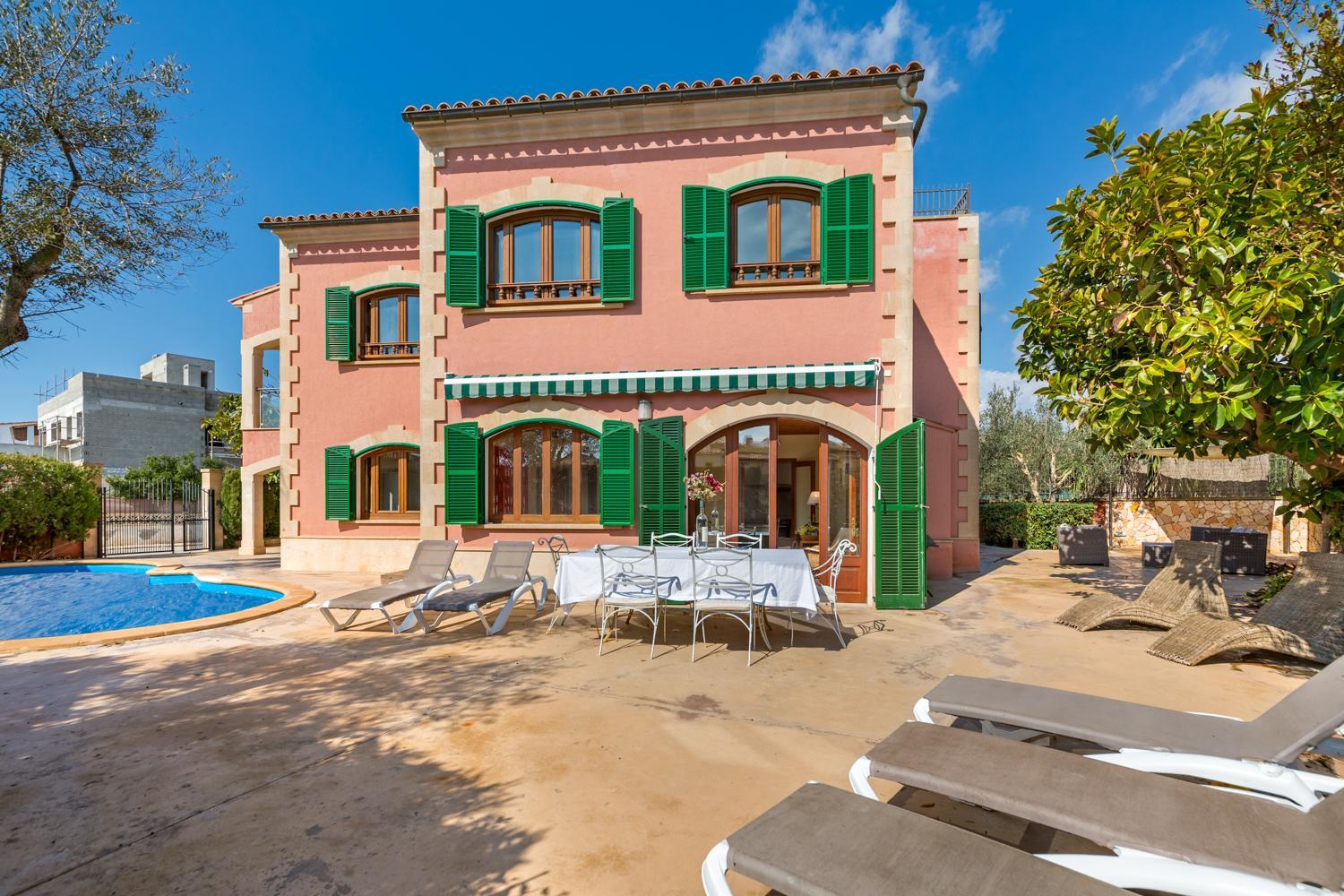 Villa Finca Haus für Gruppen, Bike & Familien Top-Lage am Meer bei Es Trenc, Pool, Klimaanlage view 2