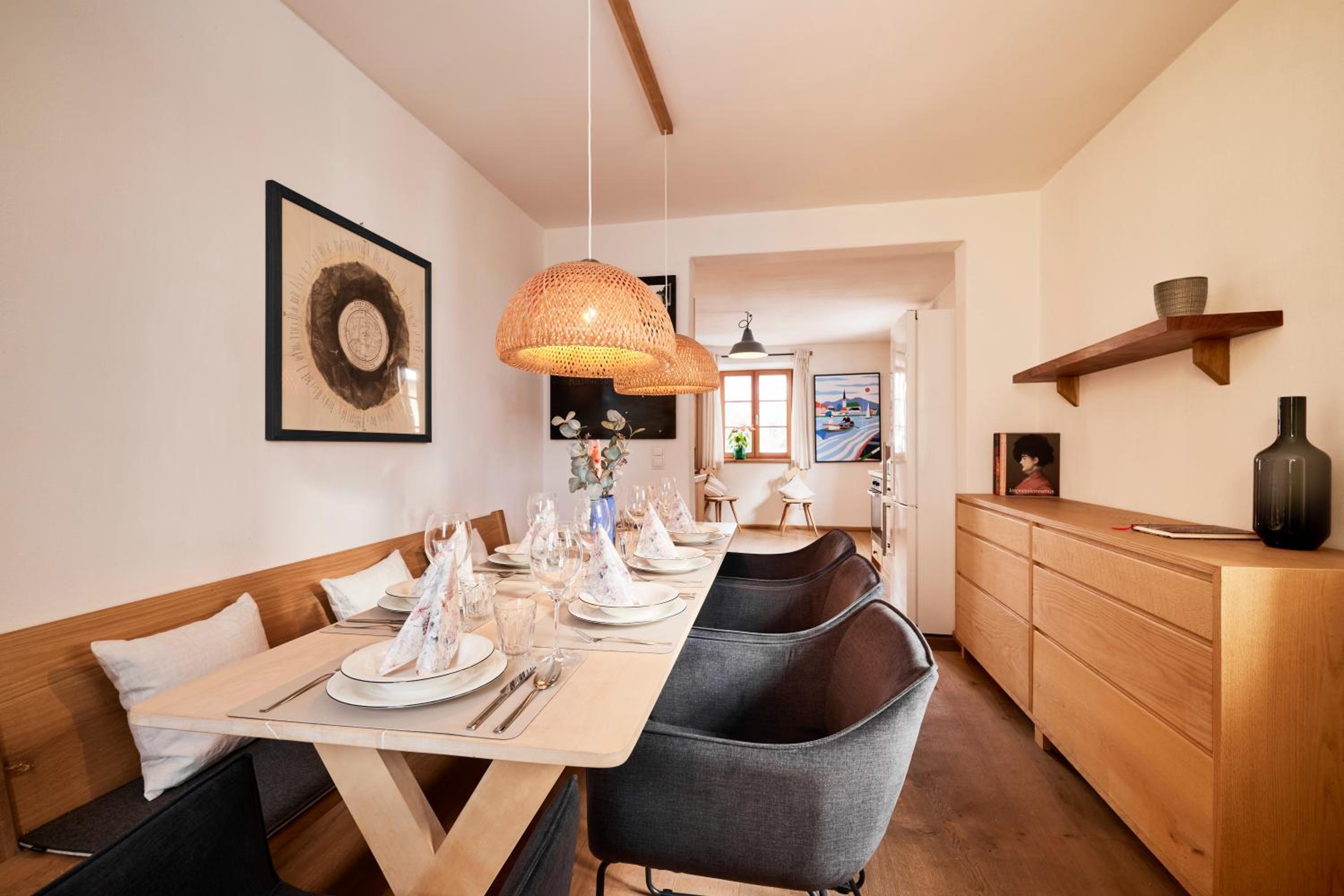 Villa Tegernsee - Exclusive Lakefront Villa with private Zirben Sauna, 4 Rooms for Family & Friends