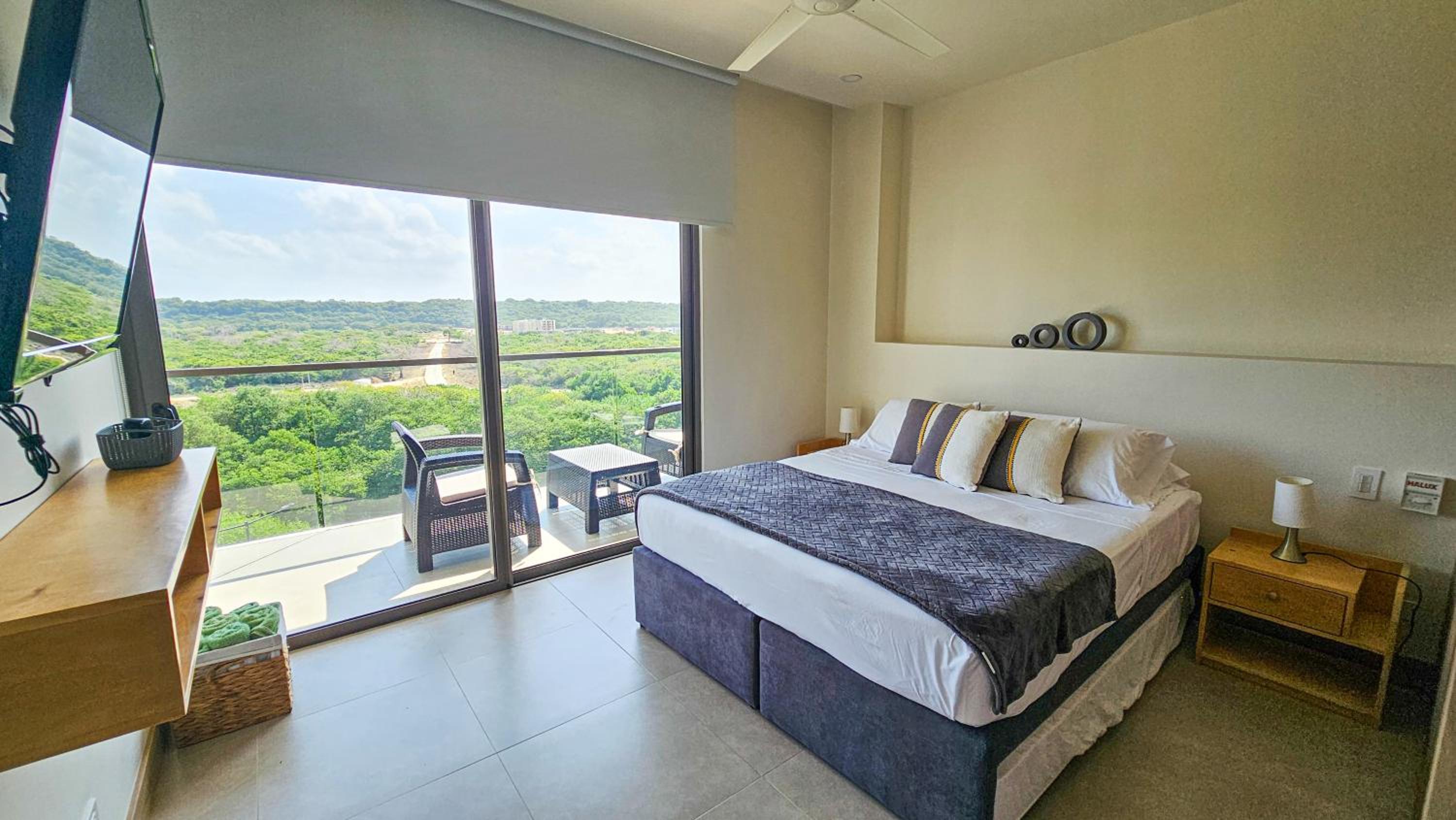 Apartamento 2 habitaciones en Condominio Morros Zoe Cartagena frente al mar