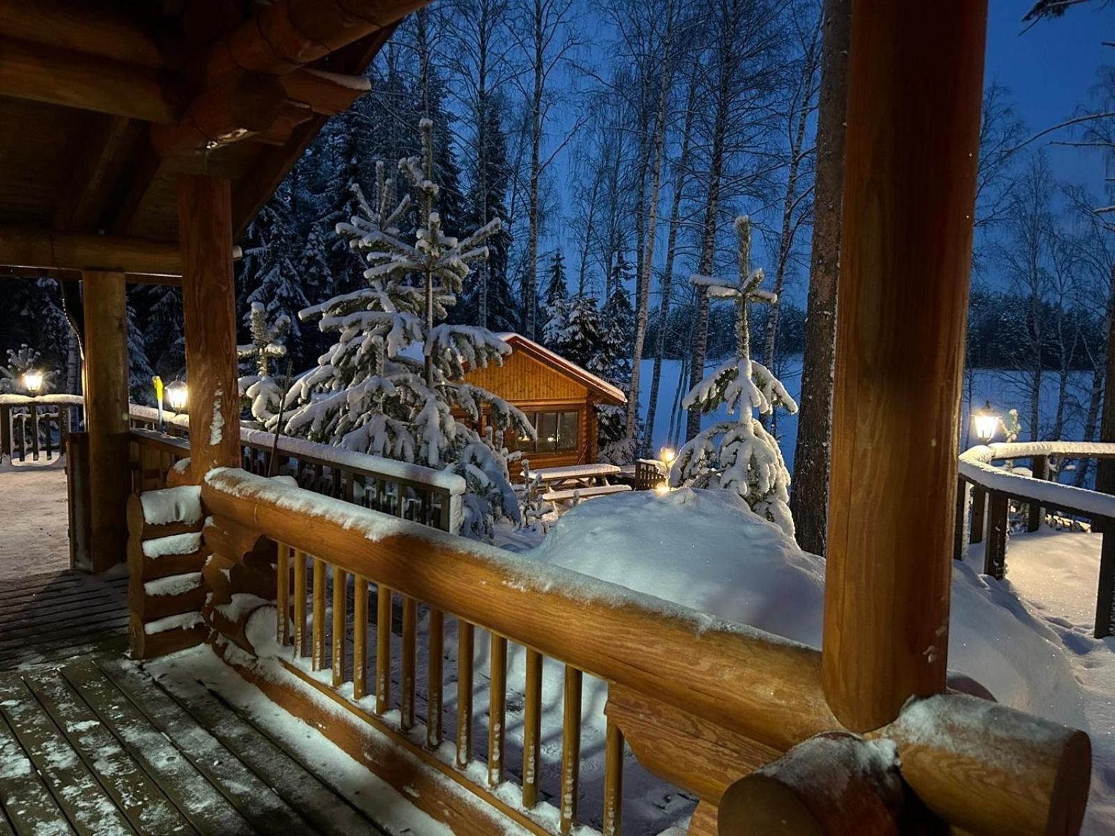 Villa Joutsen with jacuzzi view 2