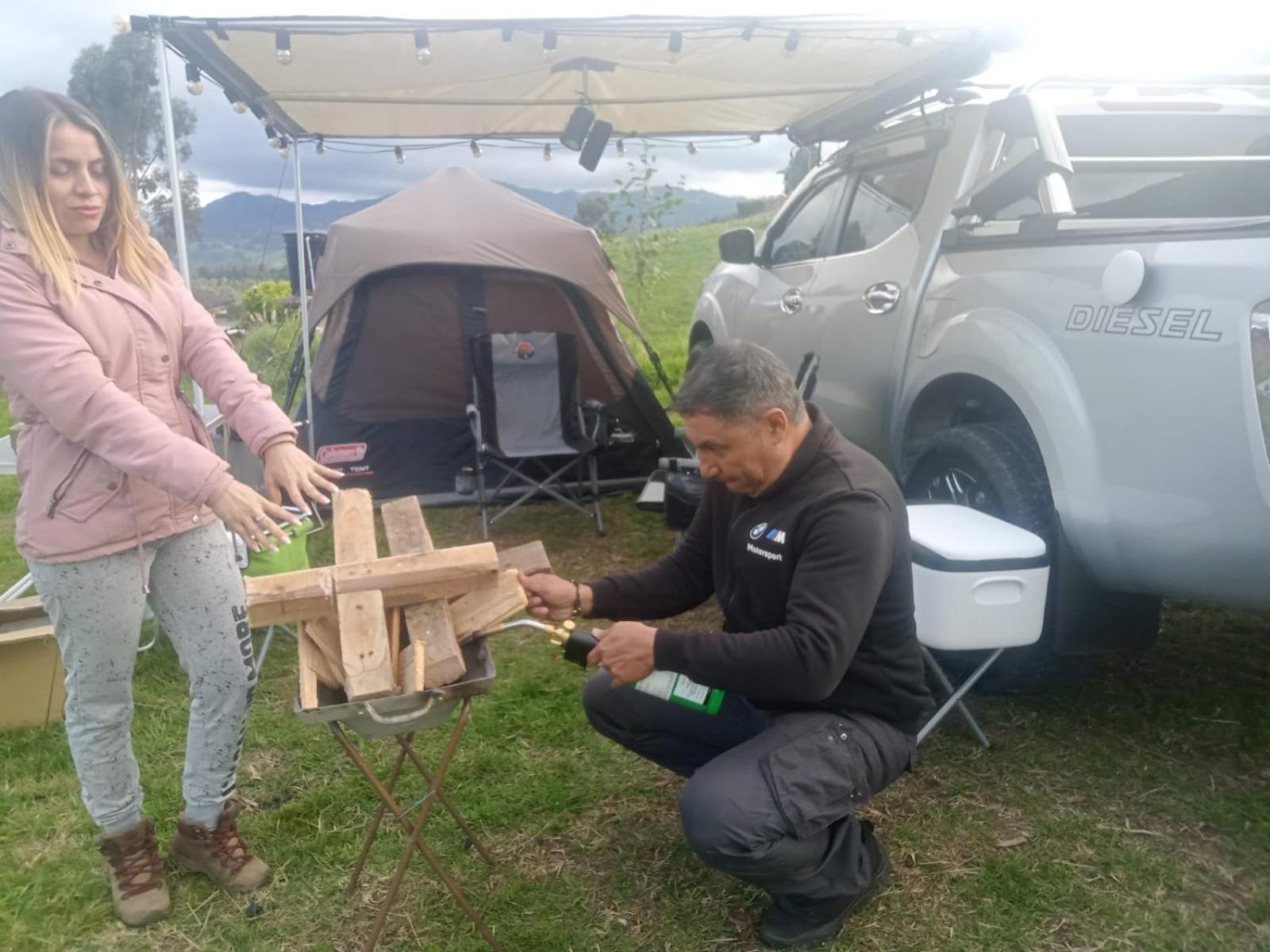 Zona De Camping Pachamamá de la Montaña Represa del Neusa