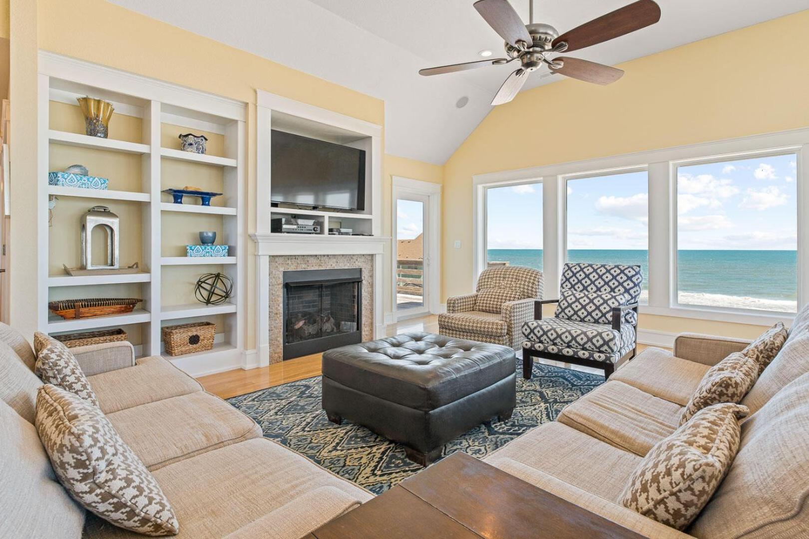 Hatteras Retreat Oceanfront 7 Bedroom Home view 3