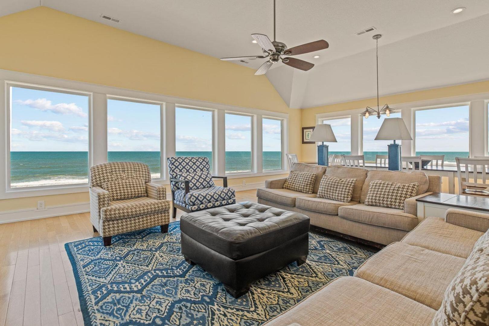 Hatteras Retreat Oceanfront 7 Bedroom Home view 4