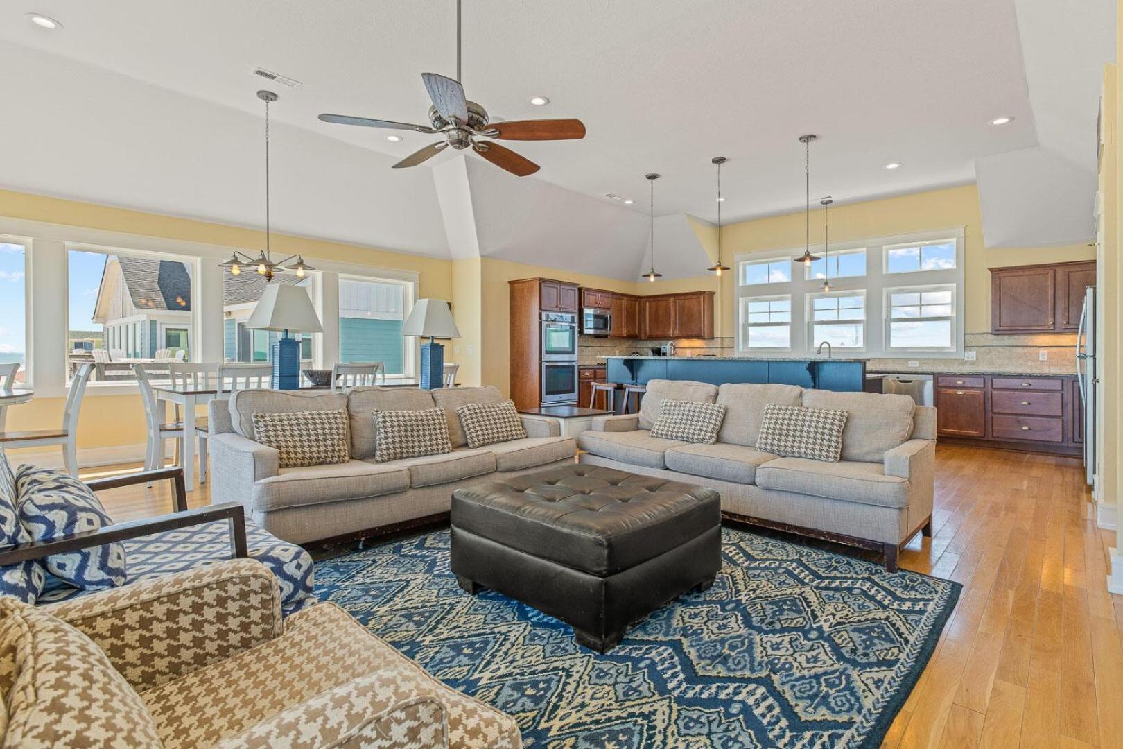 Hatteras Retreat Oceanfront 7 Bedroom Home view 5