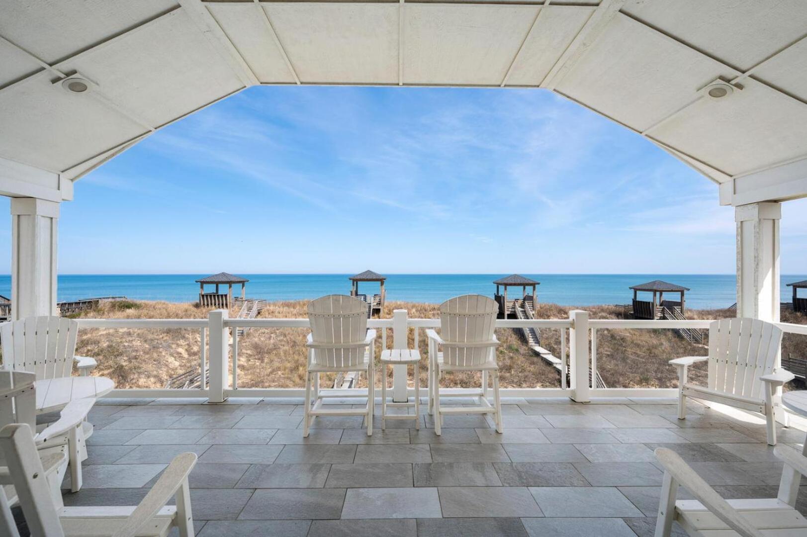 Queen Elizabeth 8 Bedroom Oceanfront Home view 2