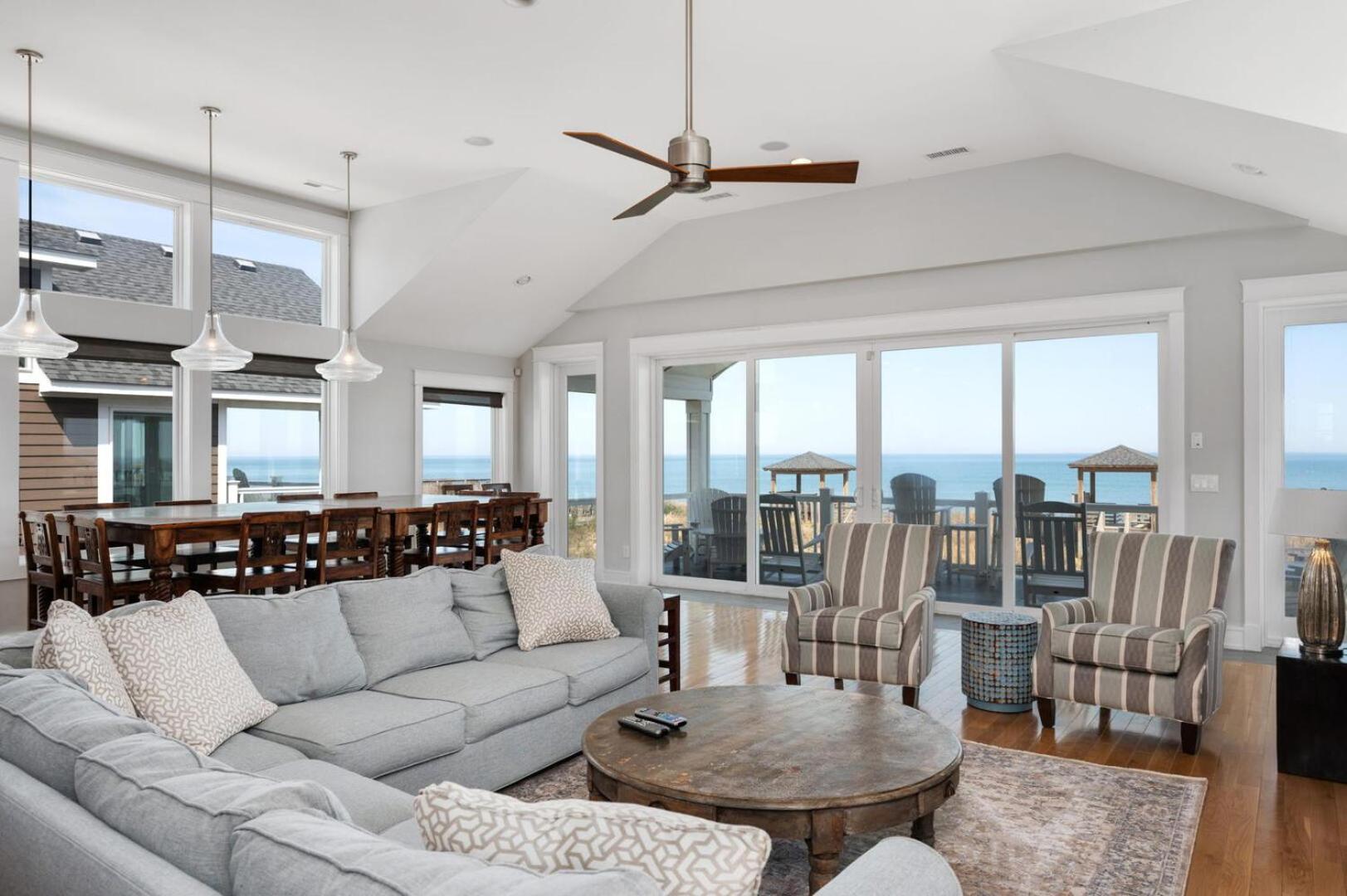 Queen Elizabeth 8 Bedroom Oceanfront Home view 3