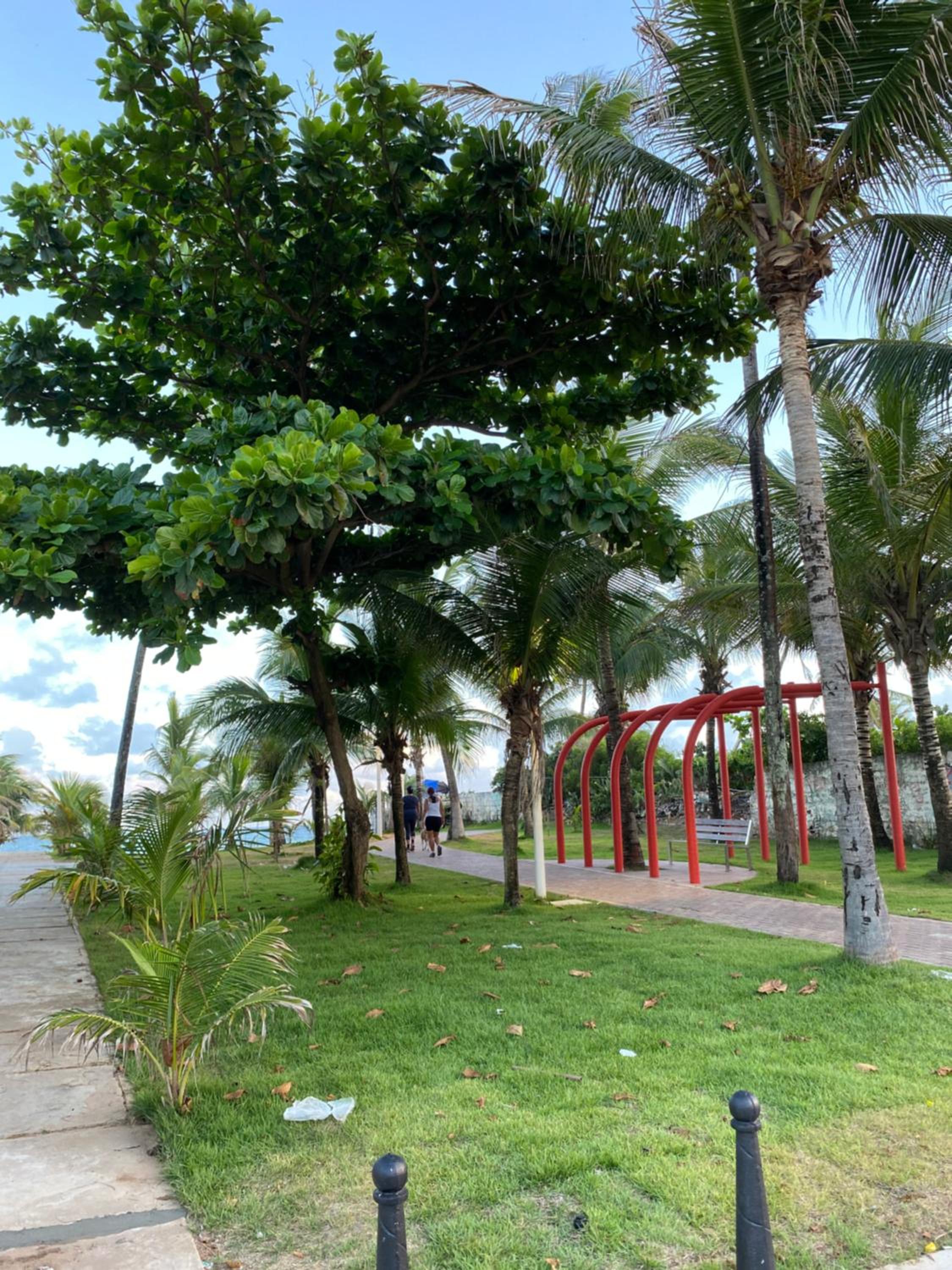 Lindo Flat pé na areia