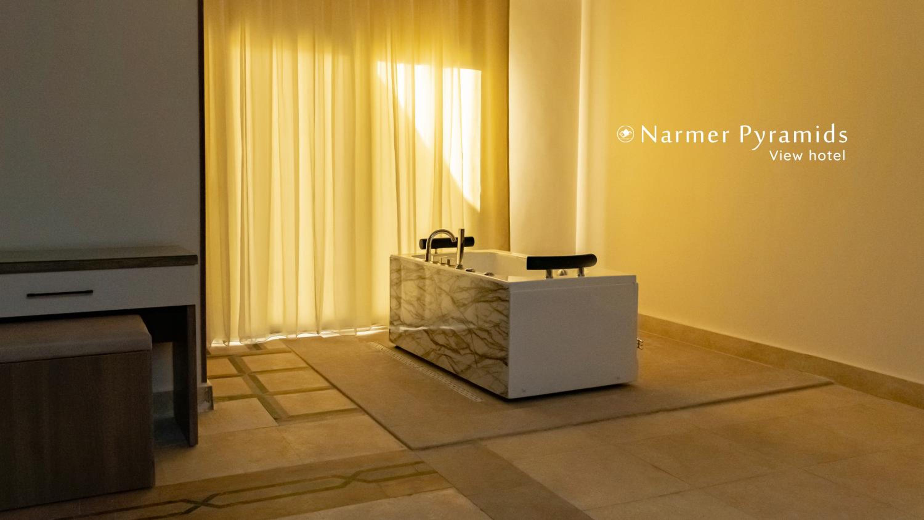 Narmer Pyramids View