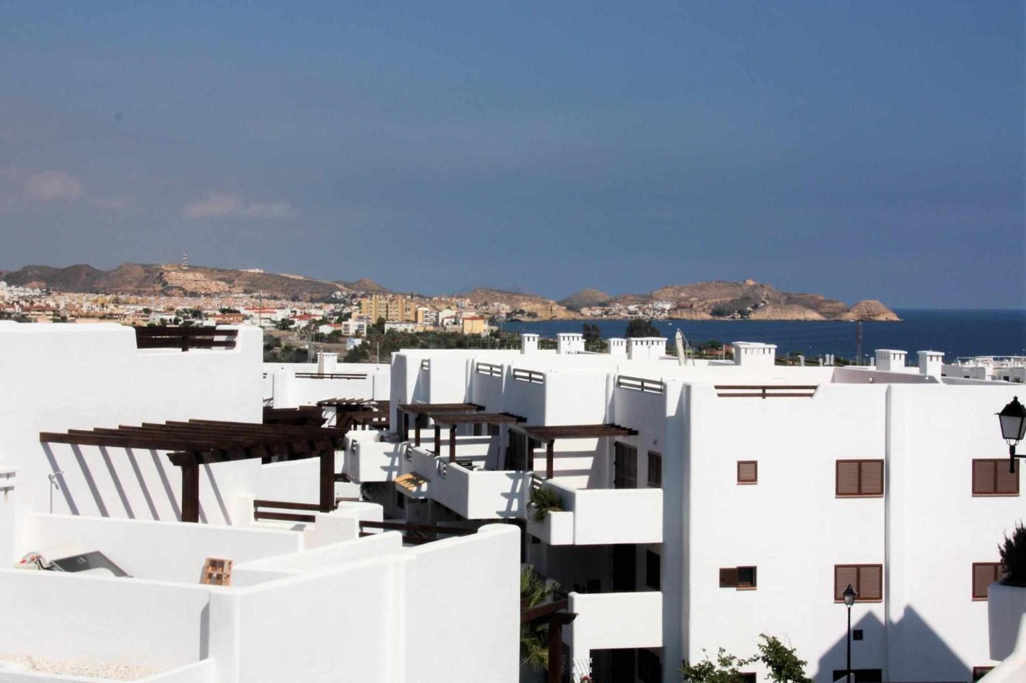 Casa Aguamarina apt con terraza y piscina