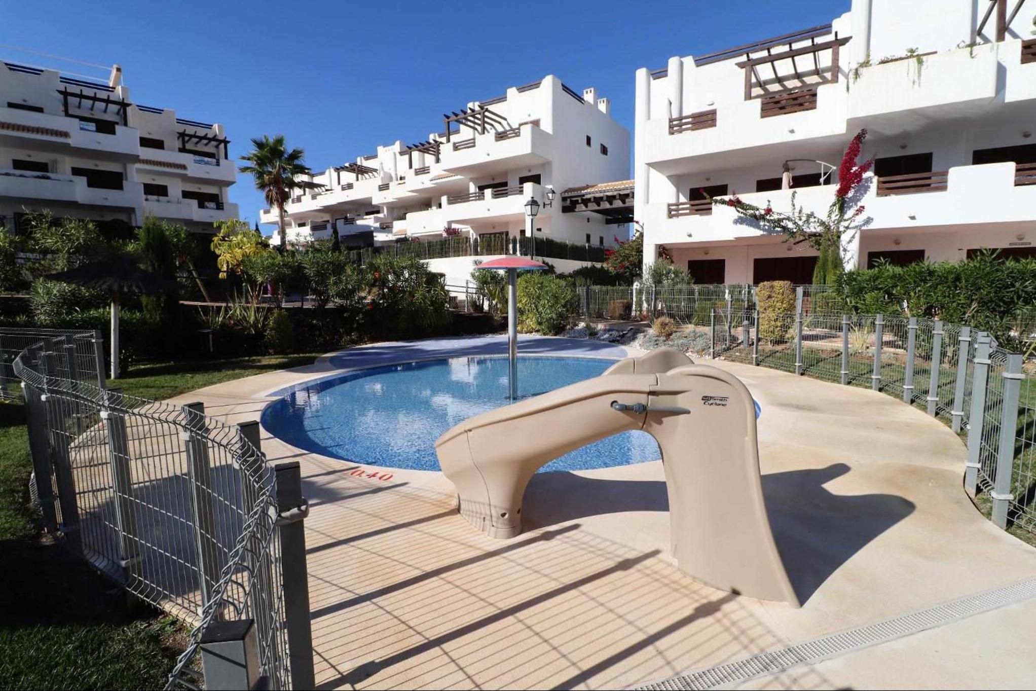 Casa Aguamarina apt con terraza y piscina