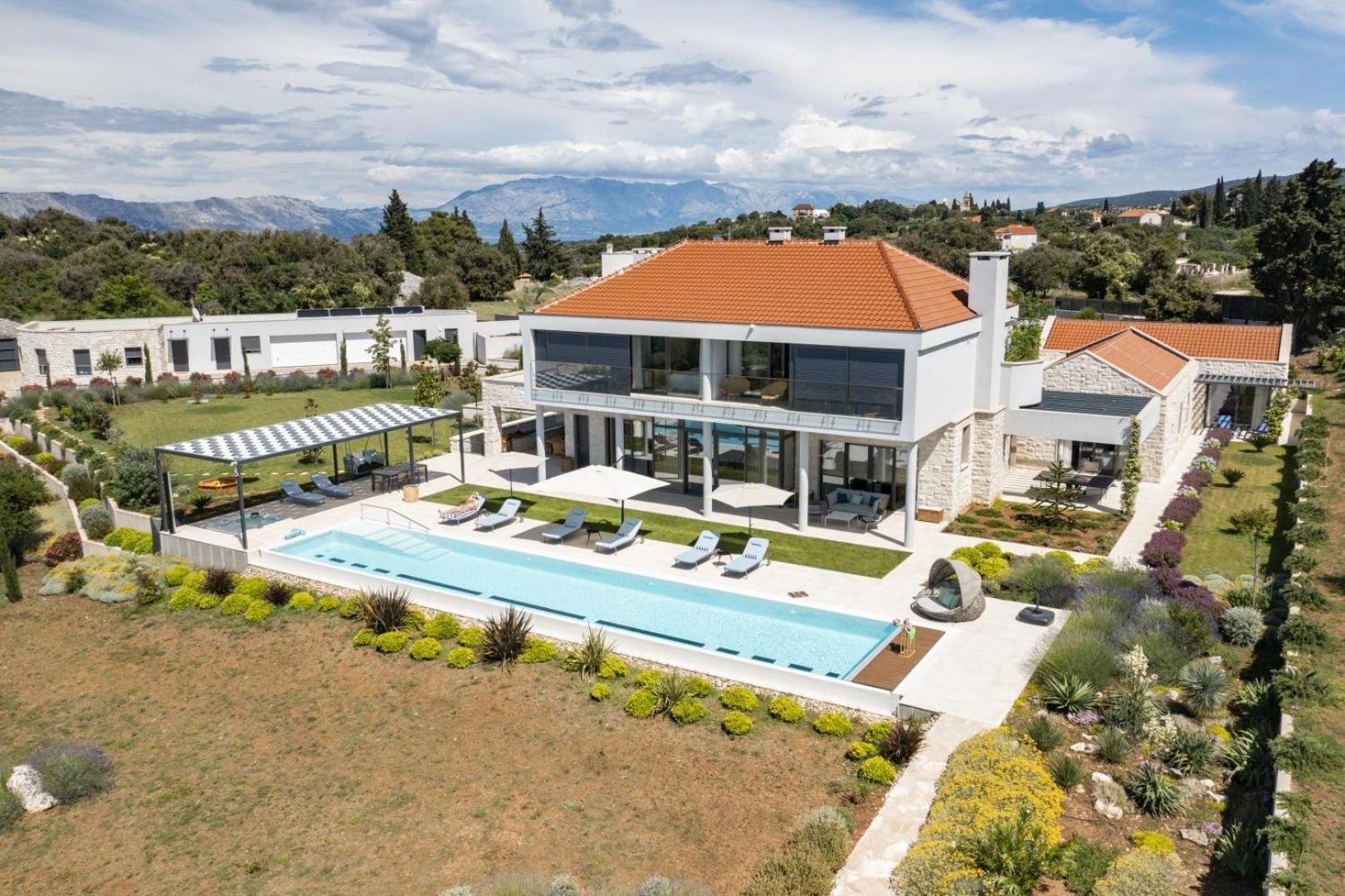 Luxury Villa Bracchia Magic Retreat II with large heated pool & wellness on Brač view 2