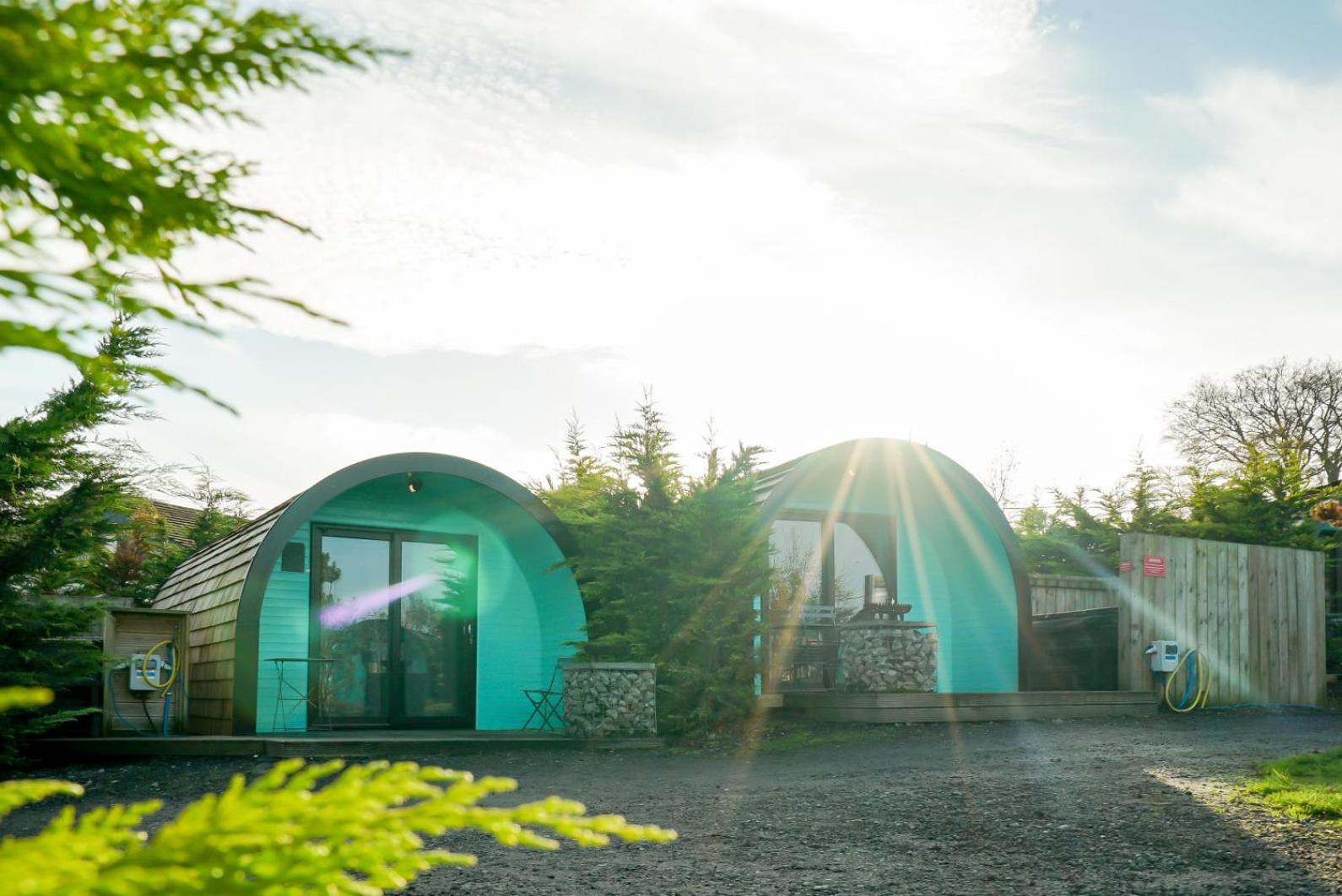 Hotel Original Glamping Pod with Hot Tub