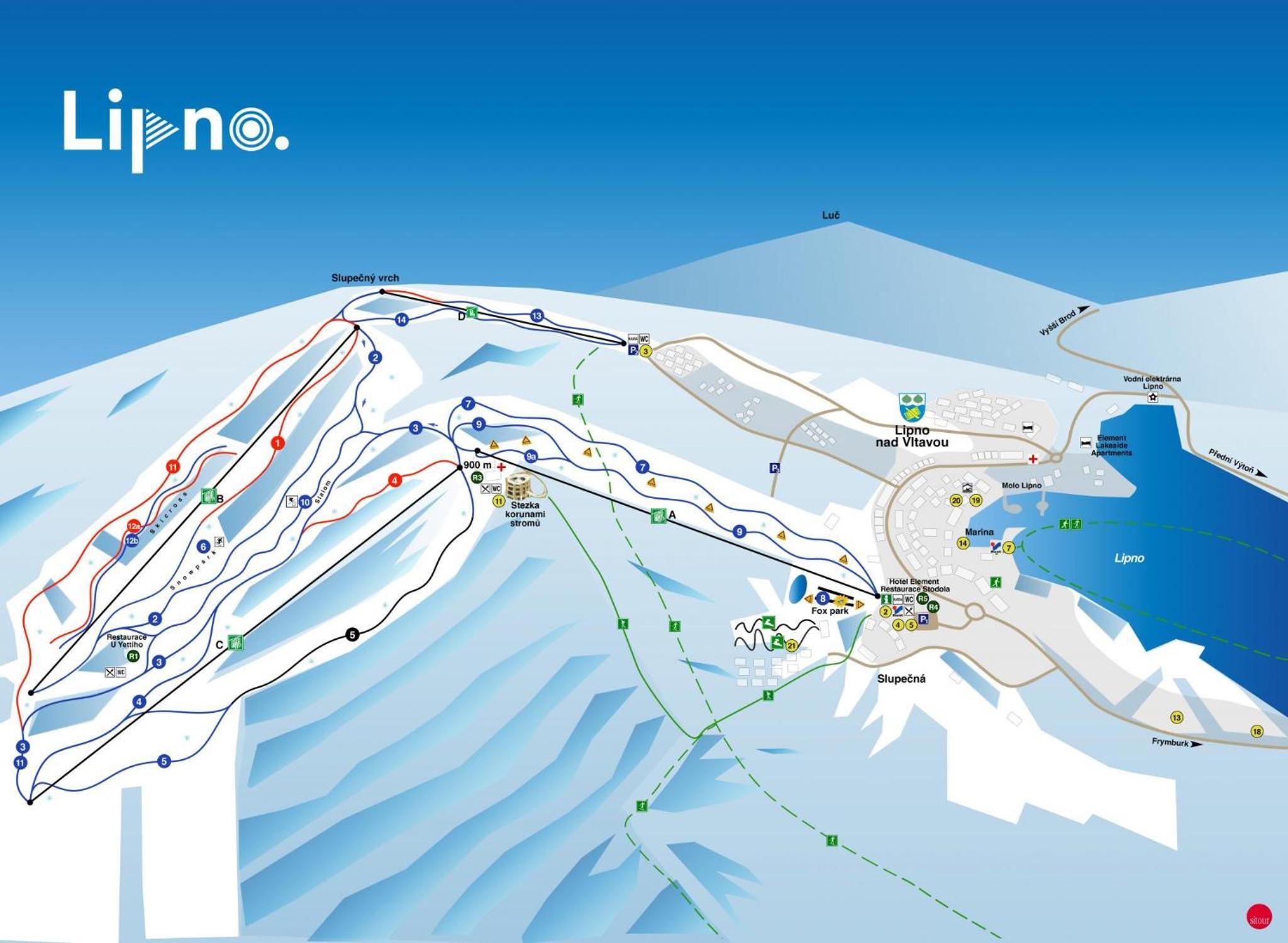 Lipno Apartments BERGMAX, Ski Areál Lipno 16min dojezd - Resort Malé Lipno s terasou a zahrádkou, parking free