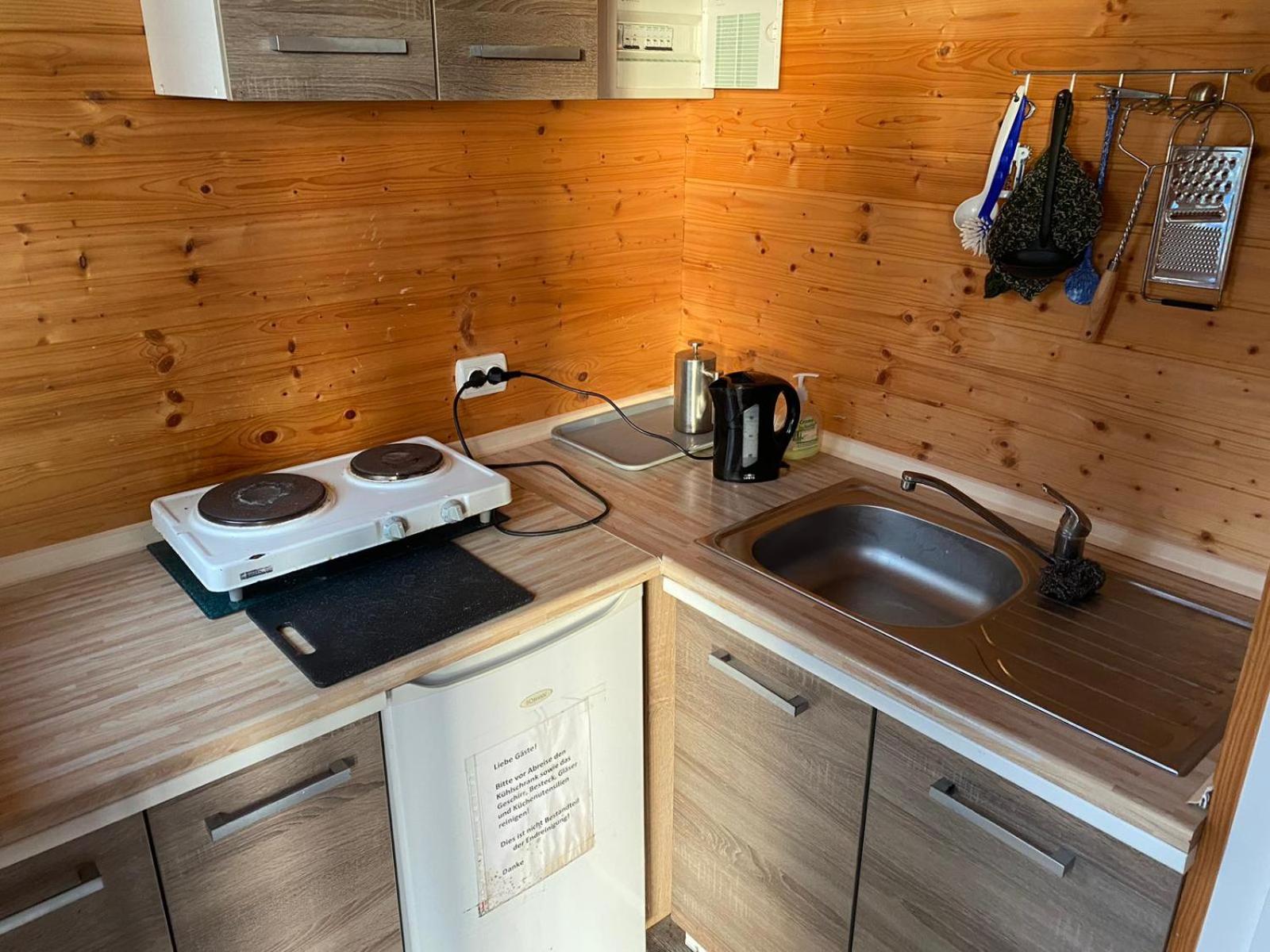 Bungalow WALD & SAND direkt am Strand