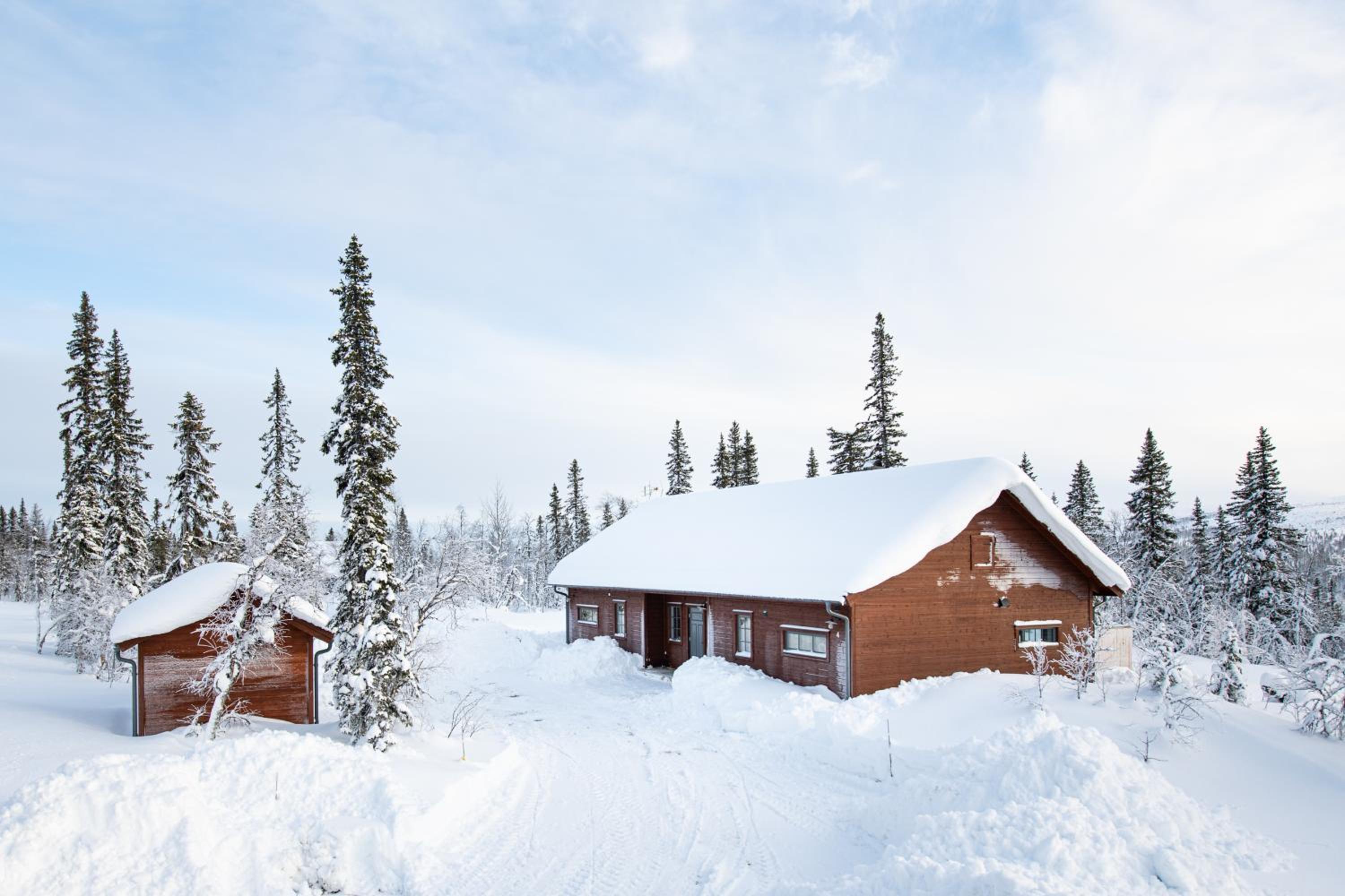 Luxurious cottage with sauna overlooking mountains