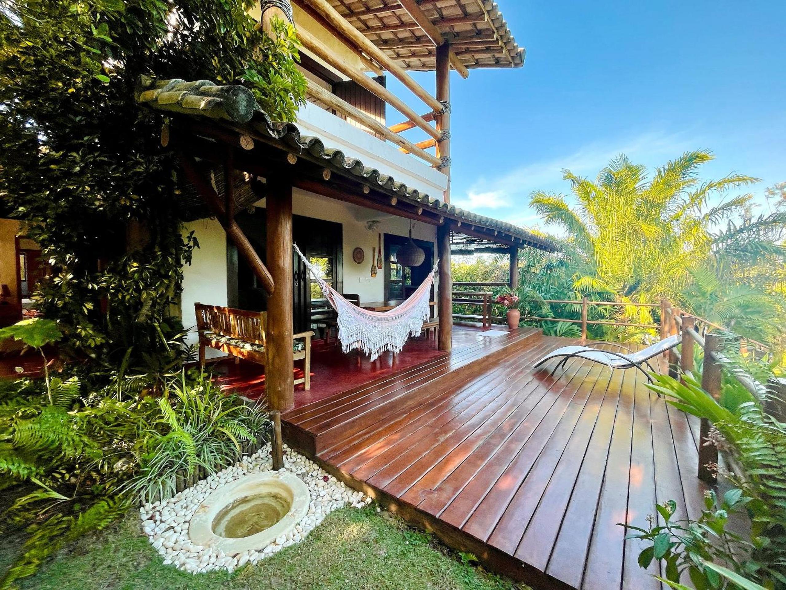 House with pool and view of Praia do Espelho