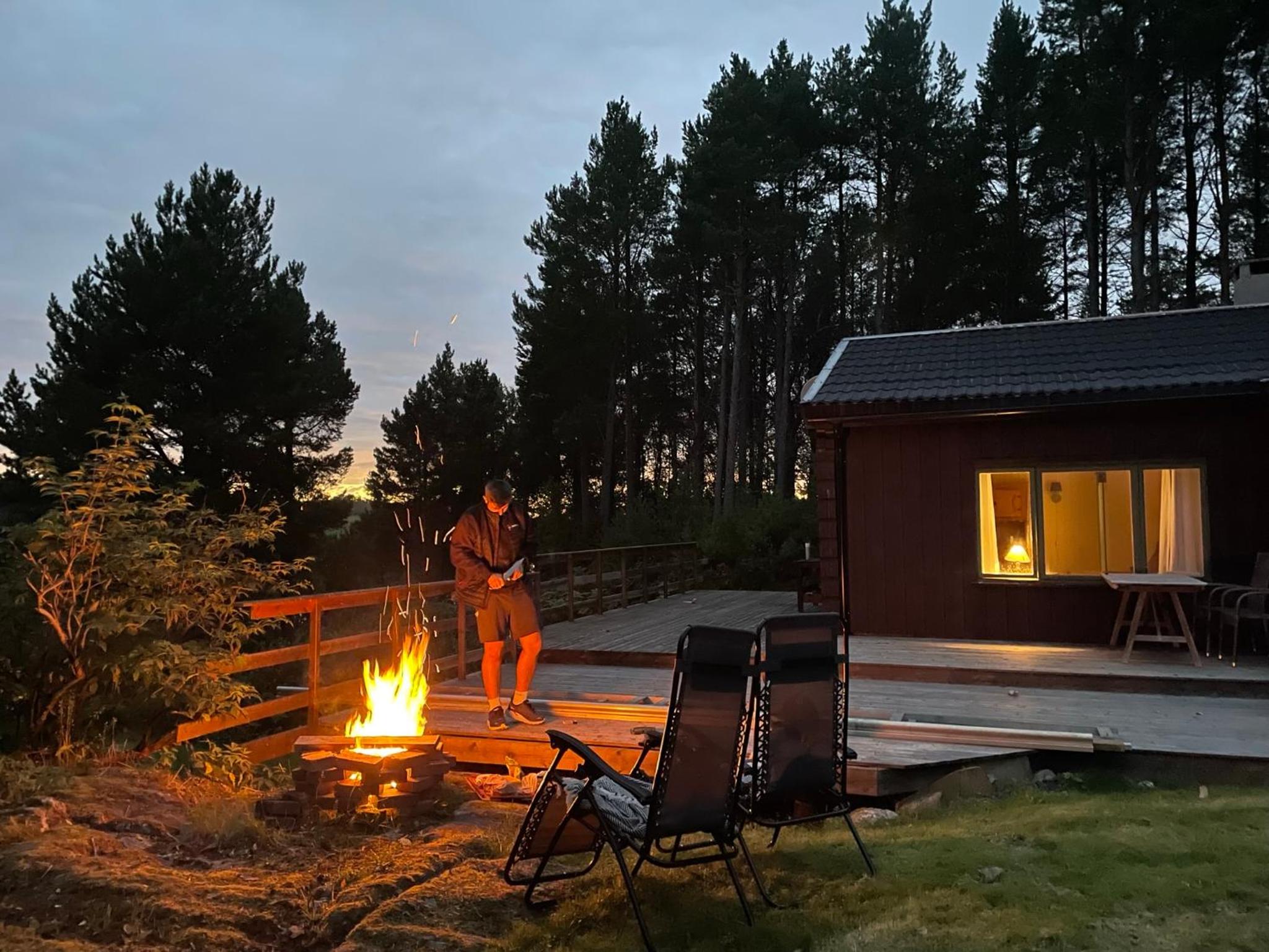 A cottage by the forest with a sea view !