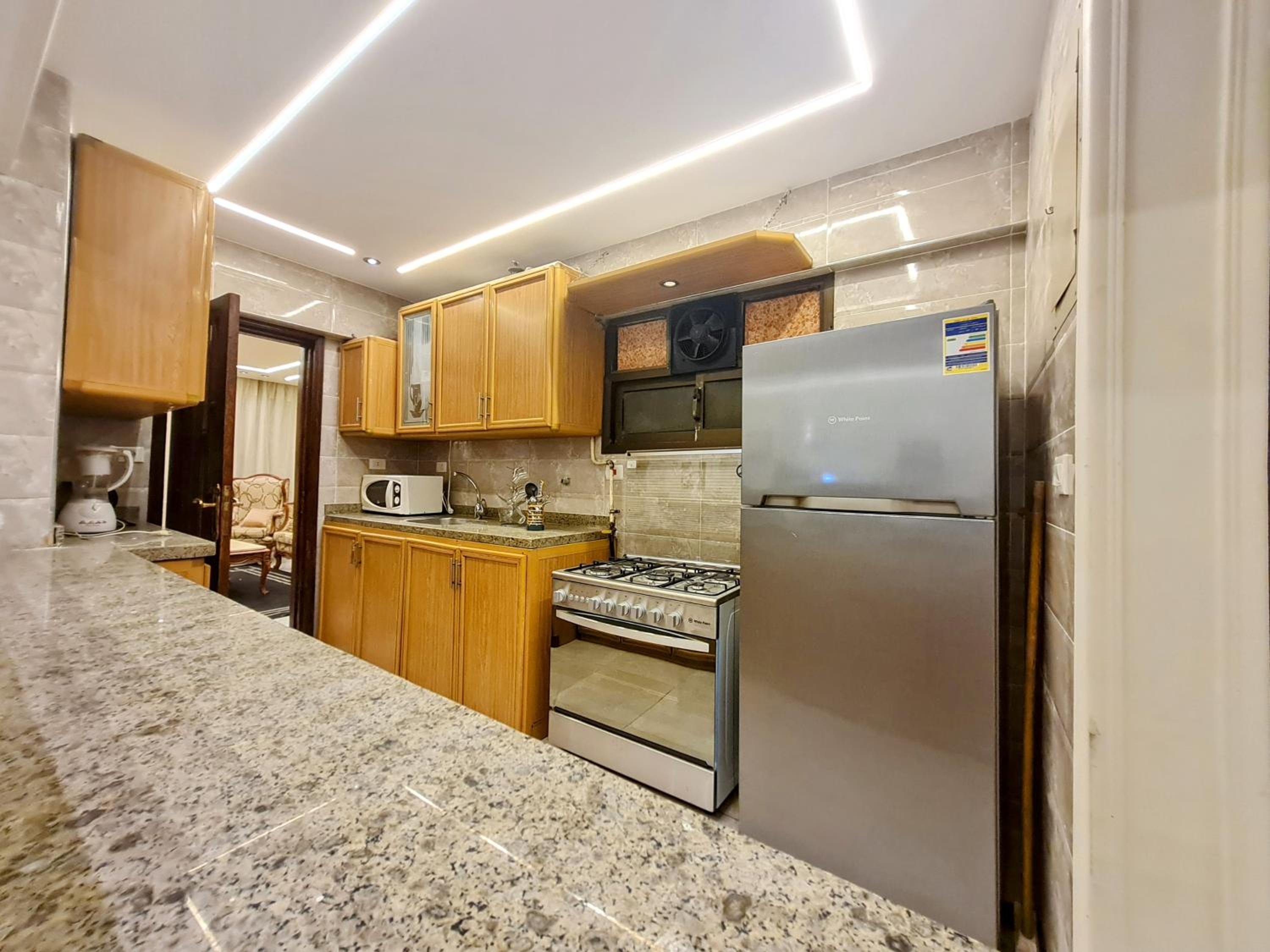 RD Served Apartment 3-Bedroom Dokki - Ideal Location Downtown Cairo